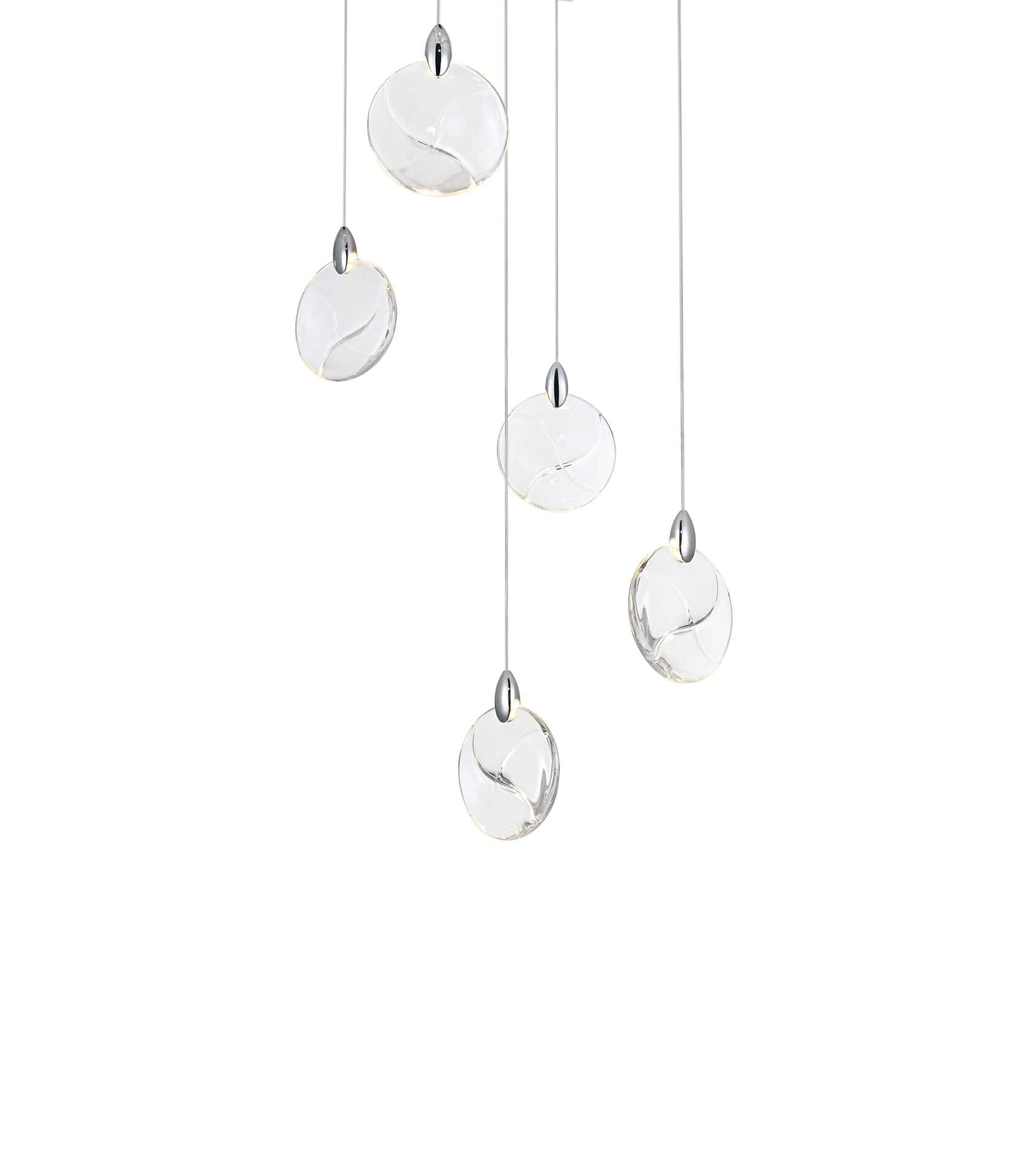 Dimensions
Chain/Rod Length: 142"
Length: 16"
Width: 16"
Height: 7.5"
Maximum Height: 125"
Wire Length: 142"
Specifications
Assembly Required: yes
Average Life (Hours): 6000
Bulb Included: Yes
Color Temperature: 3500K
CRI: 80
Crystal/Glass Color: Clear
Dimmable: Yes
Distressed Finish: No
Dry/Wet/Damp: Dry
ETL: Yes
Finish (Color): Chrome and Clear
Fixture Material: Iron and Crystal
Hanging Device: Cord
Hardware Finish: Chrome
Harware Material: Iron
Lumens: 150
Max/Nominal Watt: 10W
Number of Lights: 5
Product Shape: Rectangle
Product Type: Pendants
Product Warranty: 1 year limited
Socket Type: LED
Voltage: 110V - 125V
Wattage/Bulb: 2W
Watts: 2W
Weight: 16
Wire Included: Yes
Shipment type: Small parcel - alternate view