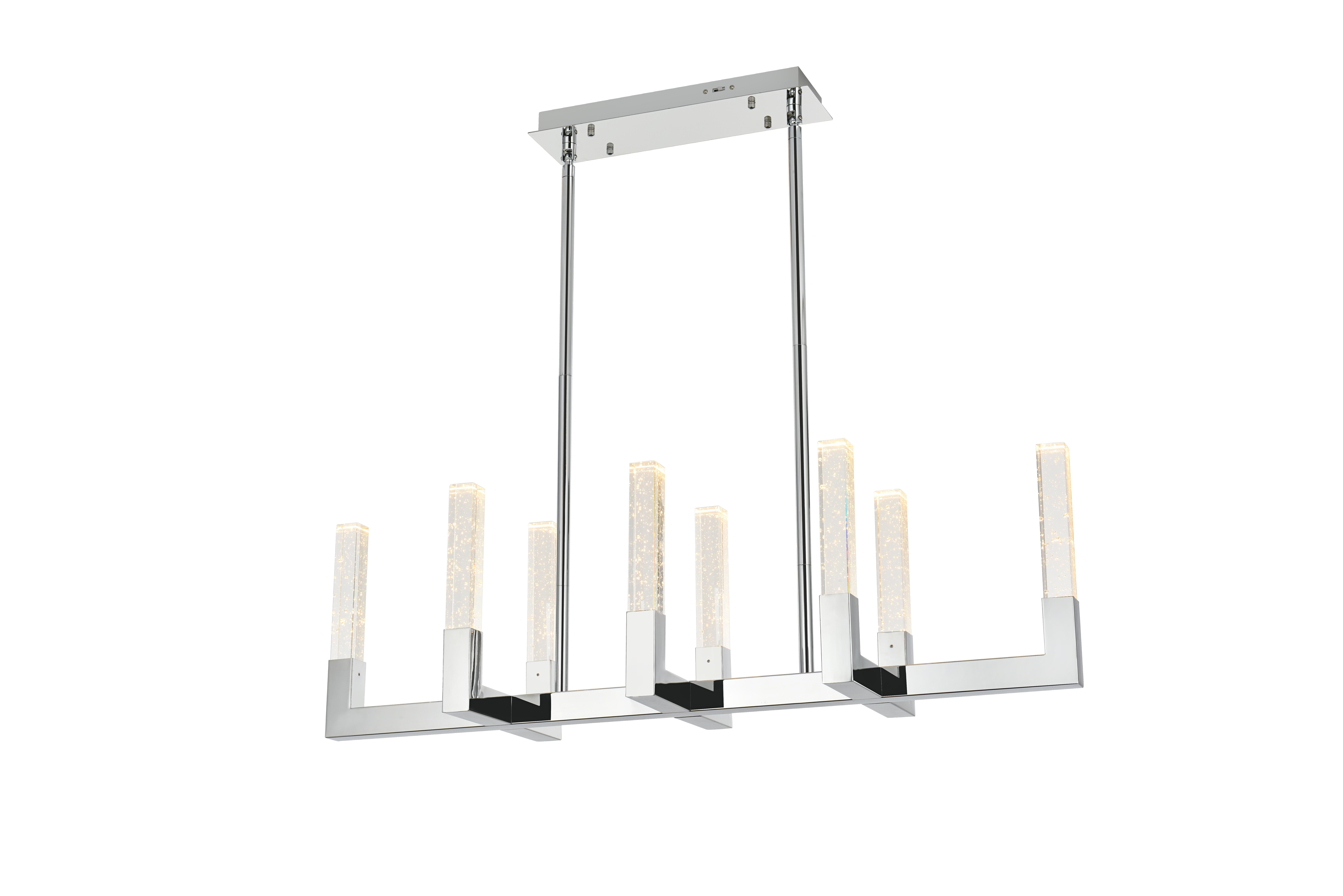Noemi 42-Inch LED Linear Pendant in Chrome - Image 4