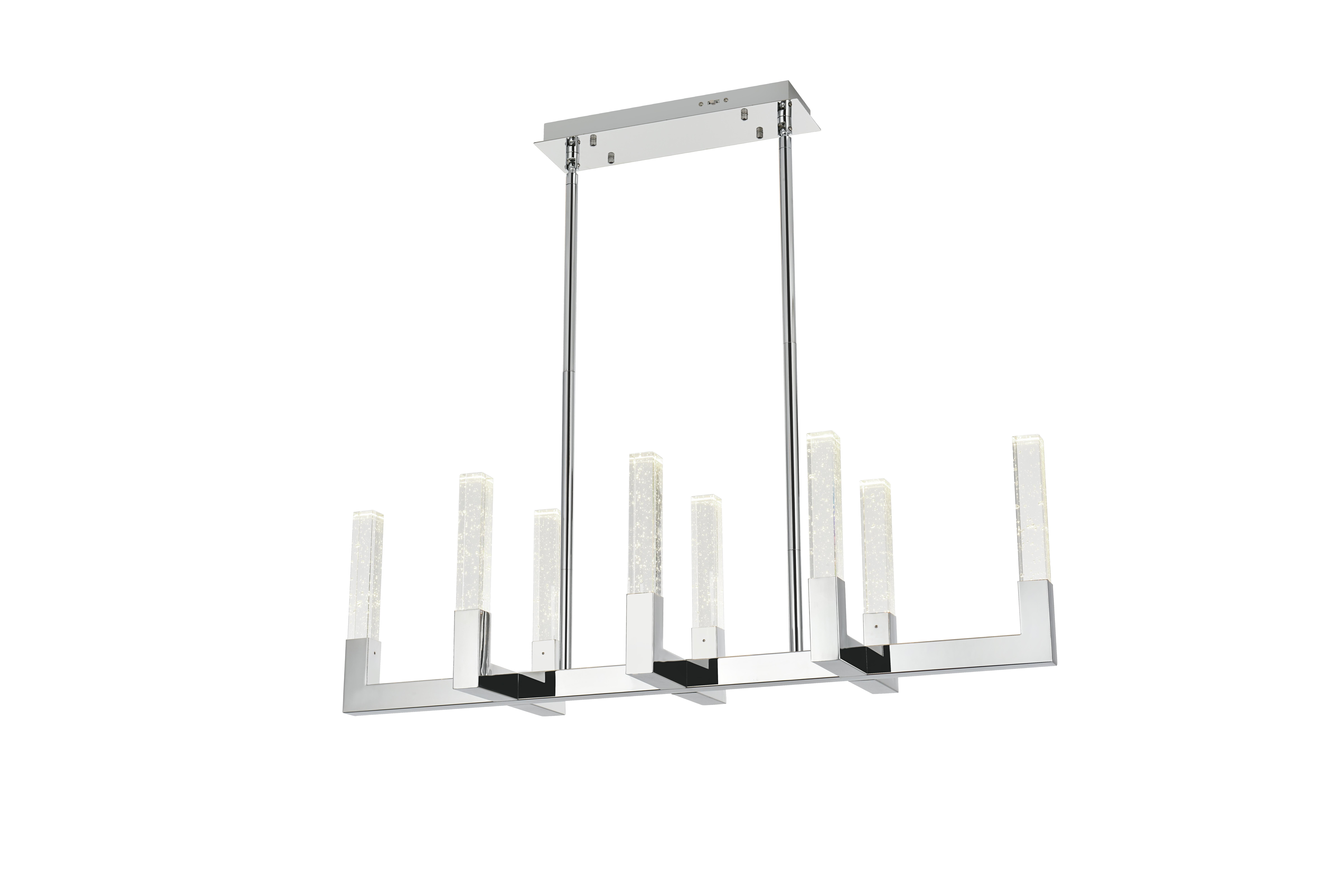 Noemi 42-Inch LED Linear Pendant in Chrome - Image 5