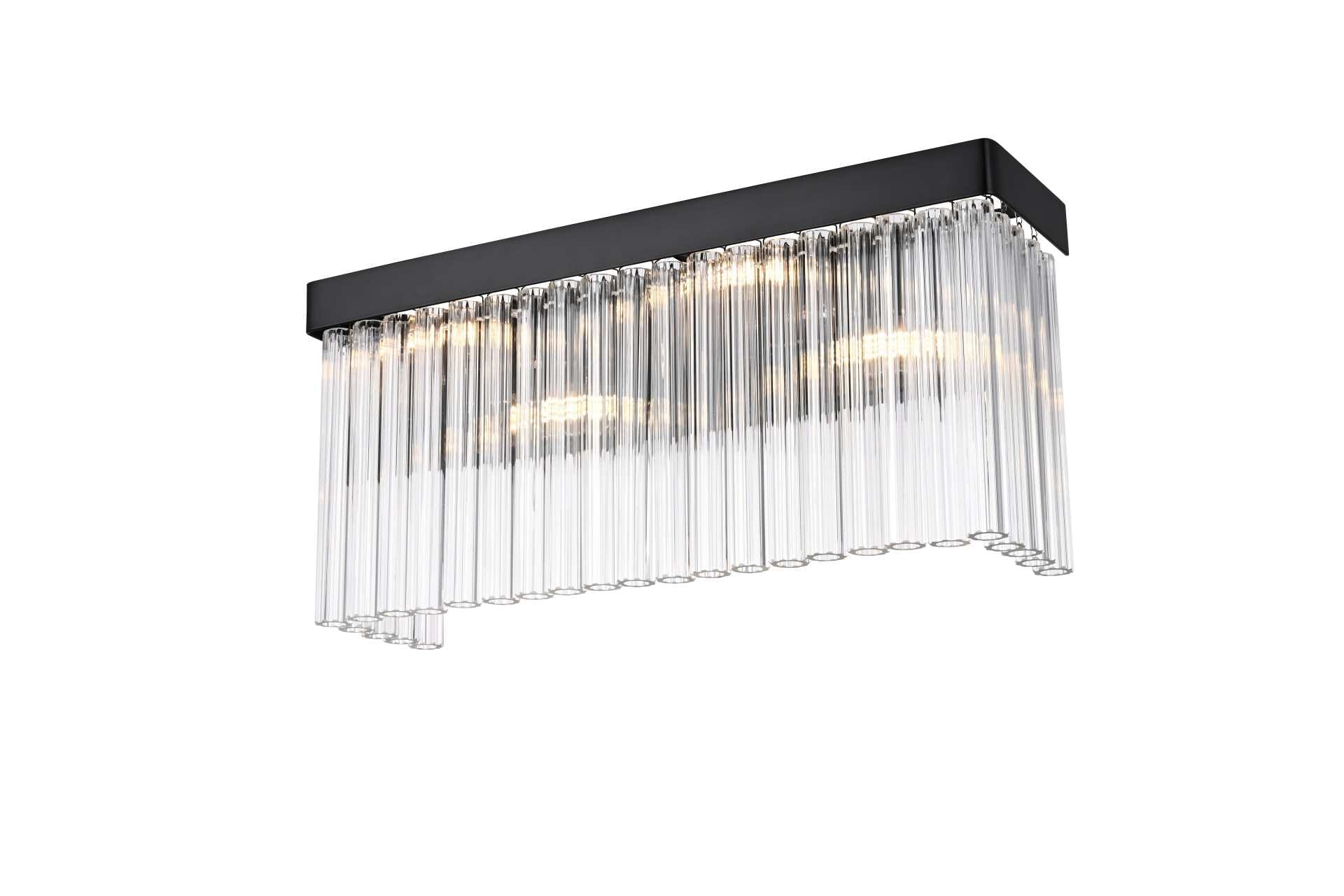 Specification Sheet
Dimensions
Length: 19.5"
Width: 5"
Height: 9"
Wire Length: 12"
Specifications
Assembly Required: yes
Bulb Included: No
Crystal/Glass Color: Clear
Dimmable: Yes
Distressed Finish: No
Dry/Wet/Damp: Dry
ETL: Yes
Finish (Color): Black
Fixture Material: Iron and Glass
Hardware Finish: Black
Harware Material: Iron
Max/Nominal Watt: 720W
Number of Lights: 4
Product Shape: Round
Product Type: Wall Sconce
Product Warranty: 1 year limited
Socket Type: E12
Voltage: 110V - 125V
Wattage/Bulb: 40W
12
Wire Included: Yes
Shipment type: Small Parcel - alternate view