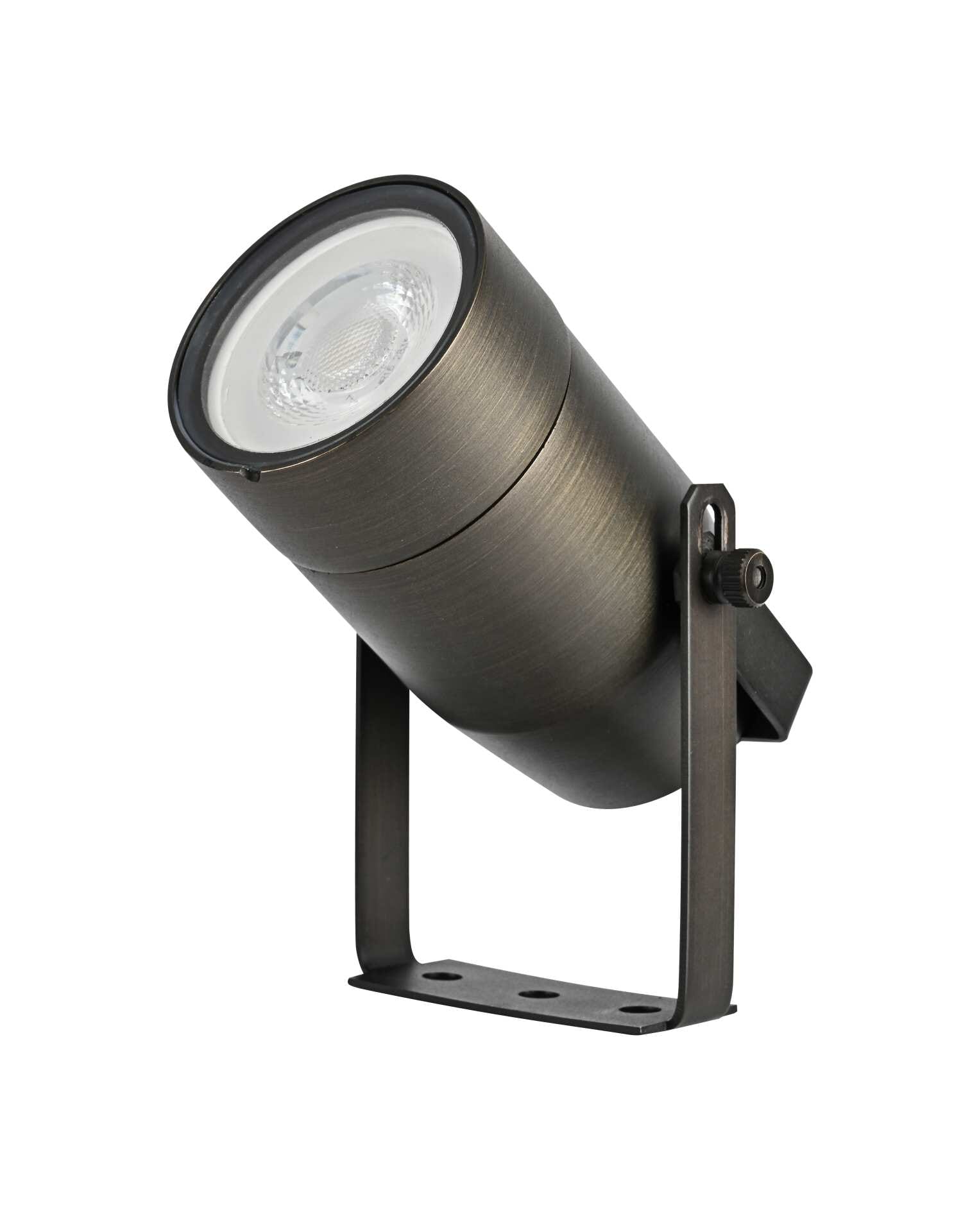Specification Sheet
Dimensions
Length: 2"
Width: 2"
Height: 4.5"
Specifications
Assembly Required: No
Distressed Finish: No
ETL: Yes
Finish (Color): Dark Bronze
Fixture Material: brass and glass and plastic
Hardware Finish: Dark Bronze
Harware Material: brass
Product Type: Garden Lighting
Product Warranty: 10 years limited
Weight: 1
Wire Included: No
Shipment type: Small Parcel - alternate view