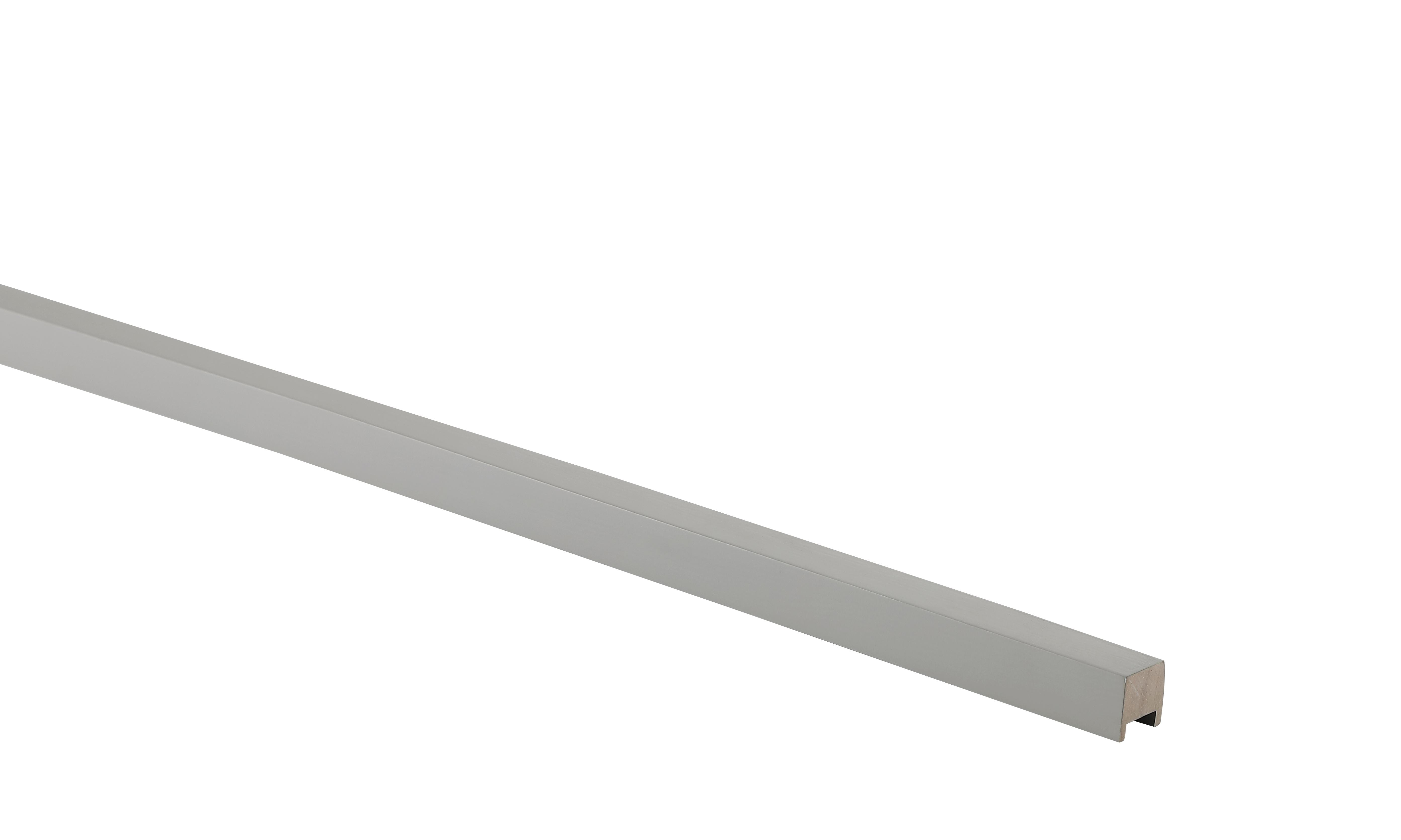 Specification Sheet
Dimensions
Length: 96"
Width: 0.75"
Height: 0.75"
Specifications
Assembly Required: Yes
Distressed Finish: No
Finish (Color): Grey
Rubberwood
Product Shape: Rectangle
Product Type: Kitchen Crown Moulding
Product Warranty: 1 year limited
Weight: 1.12455
Wire Included: No
Shipment type: Small Parcel - alternate view