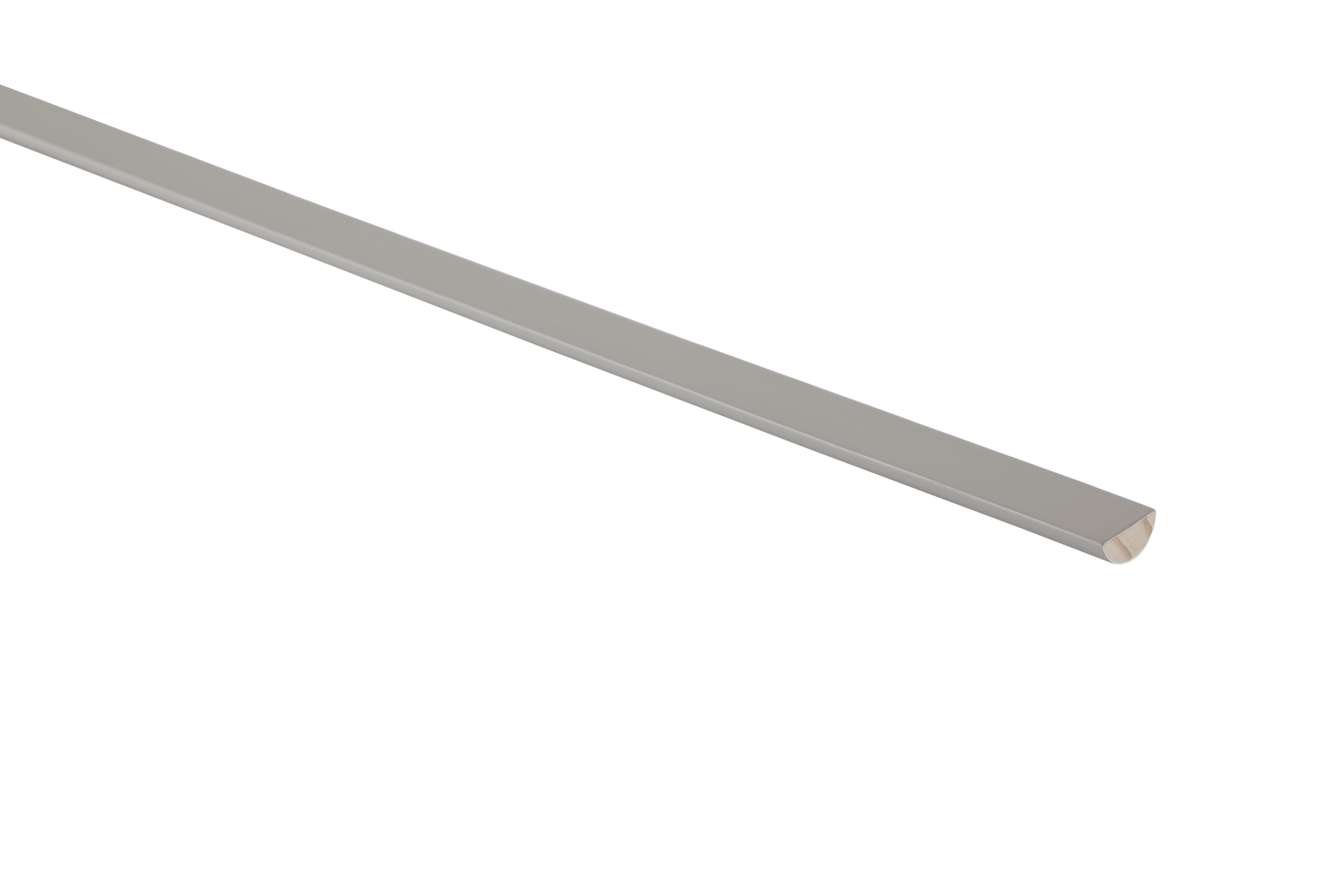 Specification Sheet
Dimensions
Length: 96"
Width: 0.98"
Height: 0.49"
Specifications
Assembly Required: Yes
Distressed Finish: No
Finish (Color): Grey
Rubberwood
Product Shape: Rectangle
Product Type: Kitchen Crown Moulding
Product Warranty: 1 year limited
Weight: 0.77175
Wire Included: No
Shipment type: Small Parcel - alternate view