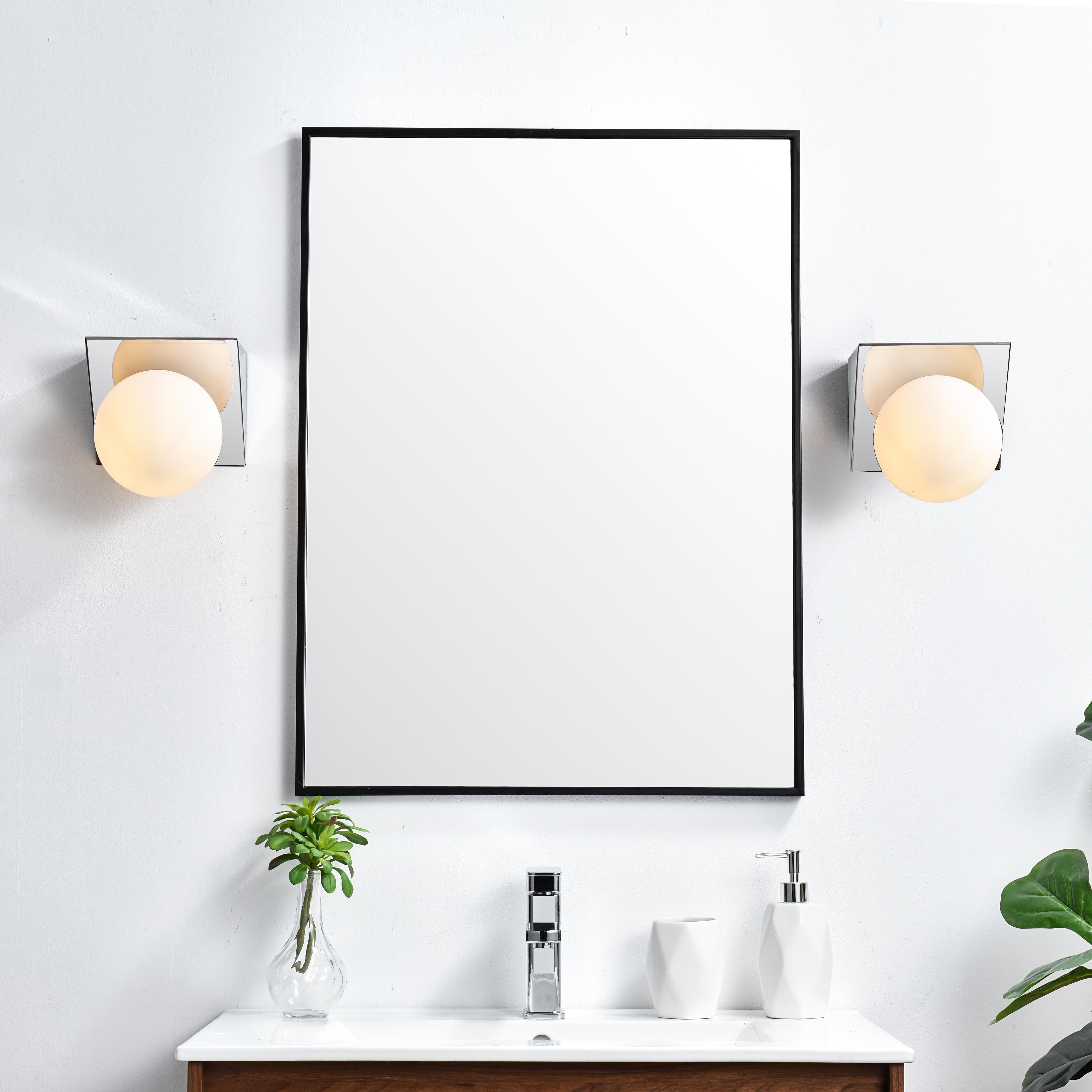 Installation Manual
Specification Sheet
Dimensions
Length: 7.5"
Width: 7"
Height: 8"
Extension: 7.5"
Wire Length: 8"
Depth: 7.5"
Specifications
Assembly Required: Yes
Bulb Included: No
#N/A
Dimmable: Yes
Distressed Finish: No
Dry/Wet/Damp: Damp
ETL: yes
Finish (Color): Chrome and Frosted White
Fixture Material: Iron and Glass
Hardware Finish: Chrome
Harware Material: Iron
Max/Nominal Watt: 40W
Number of Lights: 1
Product Type: Vanity Lights
Product Warranty: 1 year limited
Socket Type: E12
Voltage: 110V
Wattage/Bulb: 40W
Weight: 3
Wire Included: Yes
Shipment type: Small Parcel
US Shipping Cost: $13.00 - alternate view