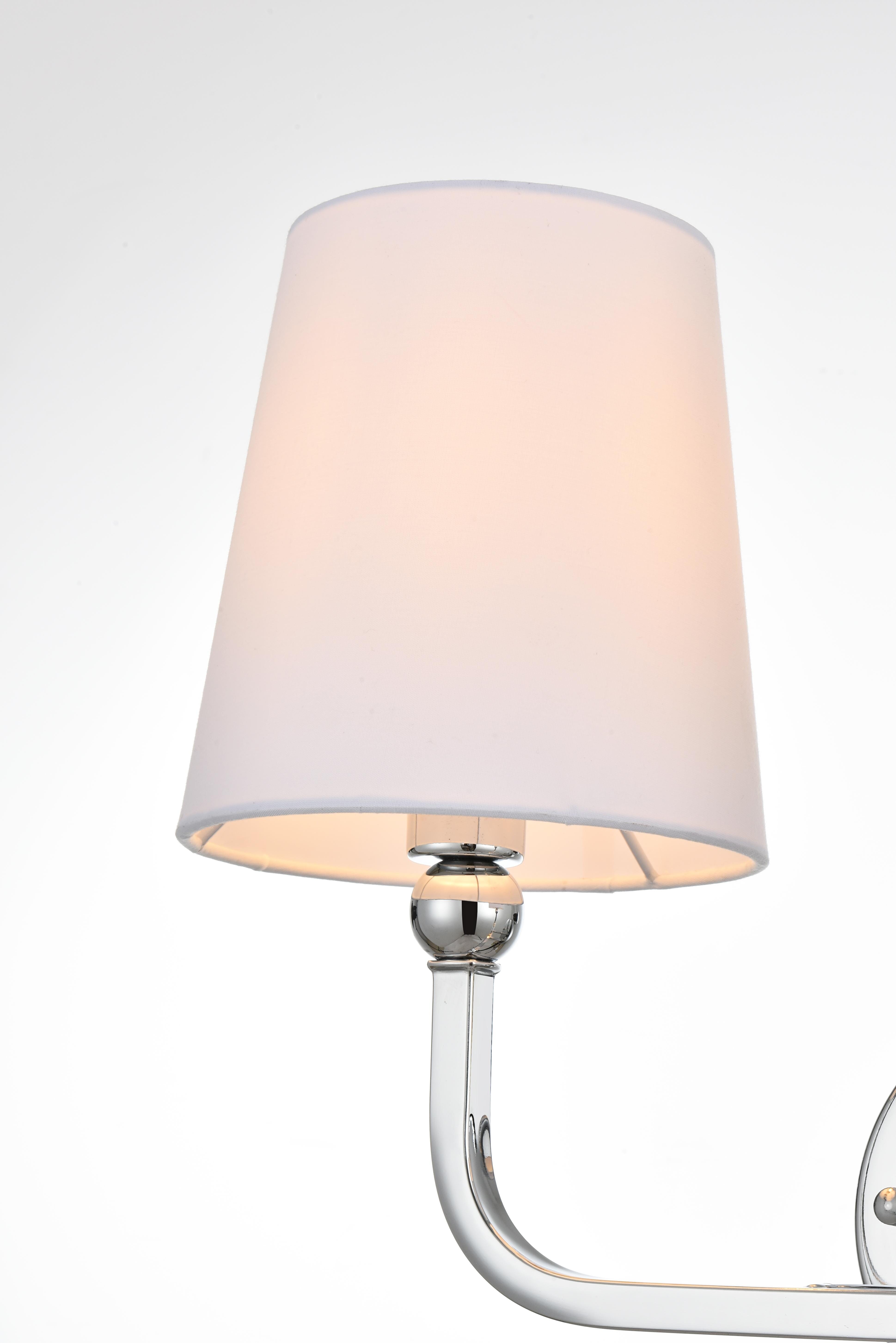 Colson Two Light Bath Sconce in Chrome and Clear - Image 4