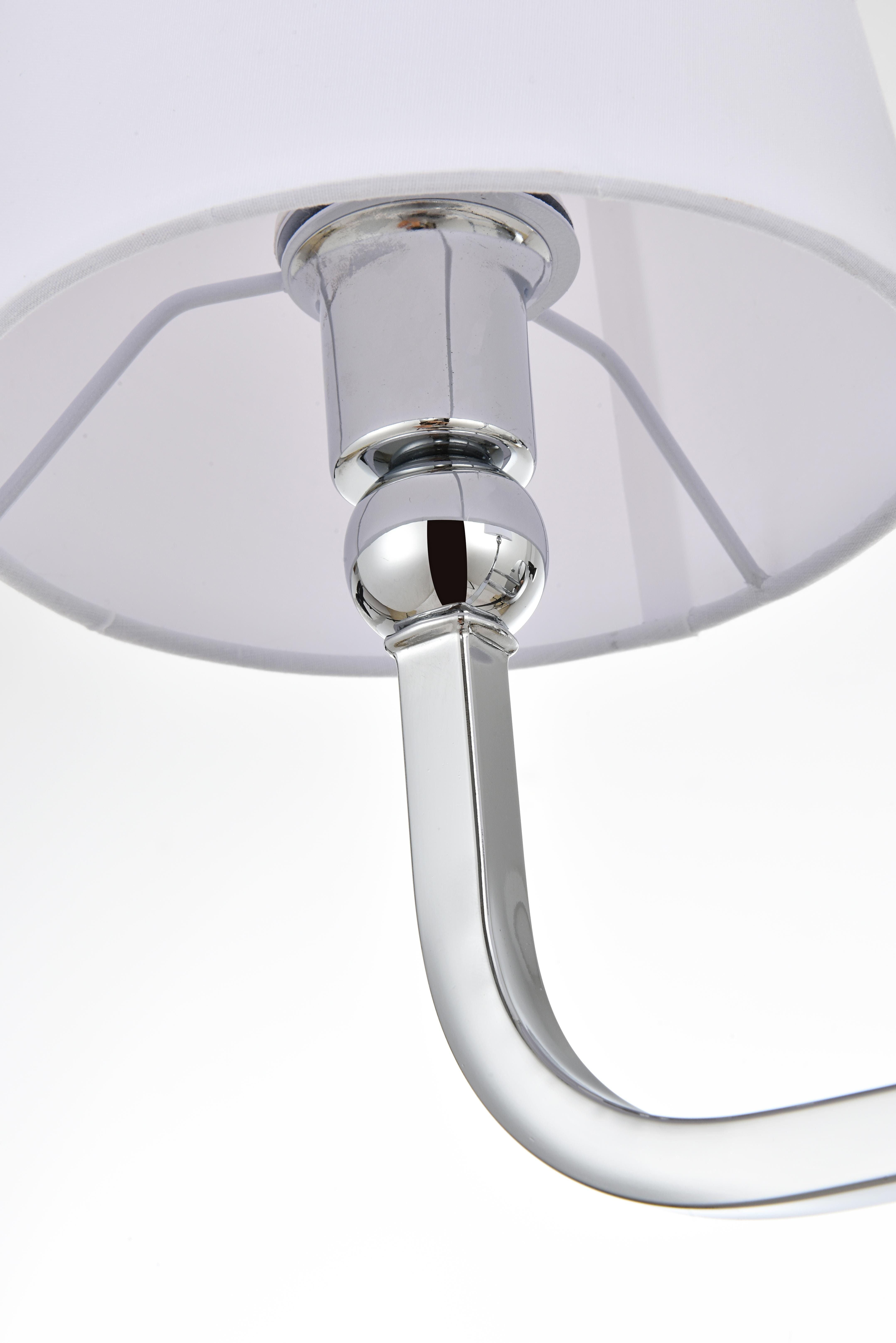 Colson Two Light Bath Sconce in Chrome and Clear - Image 5