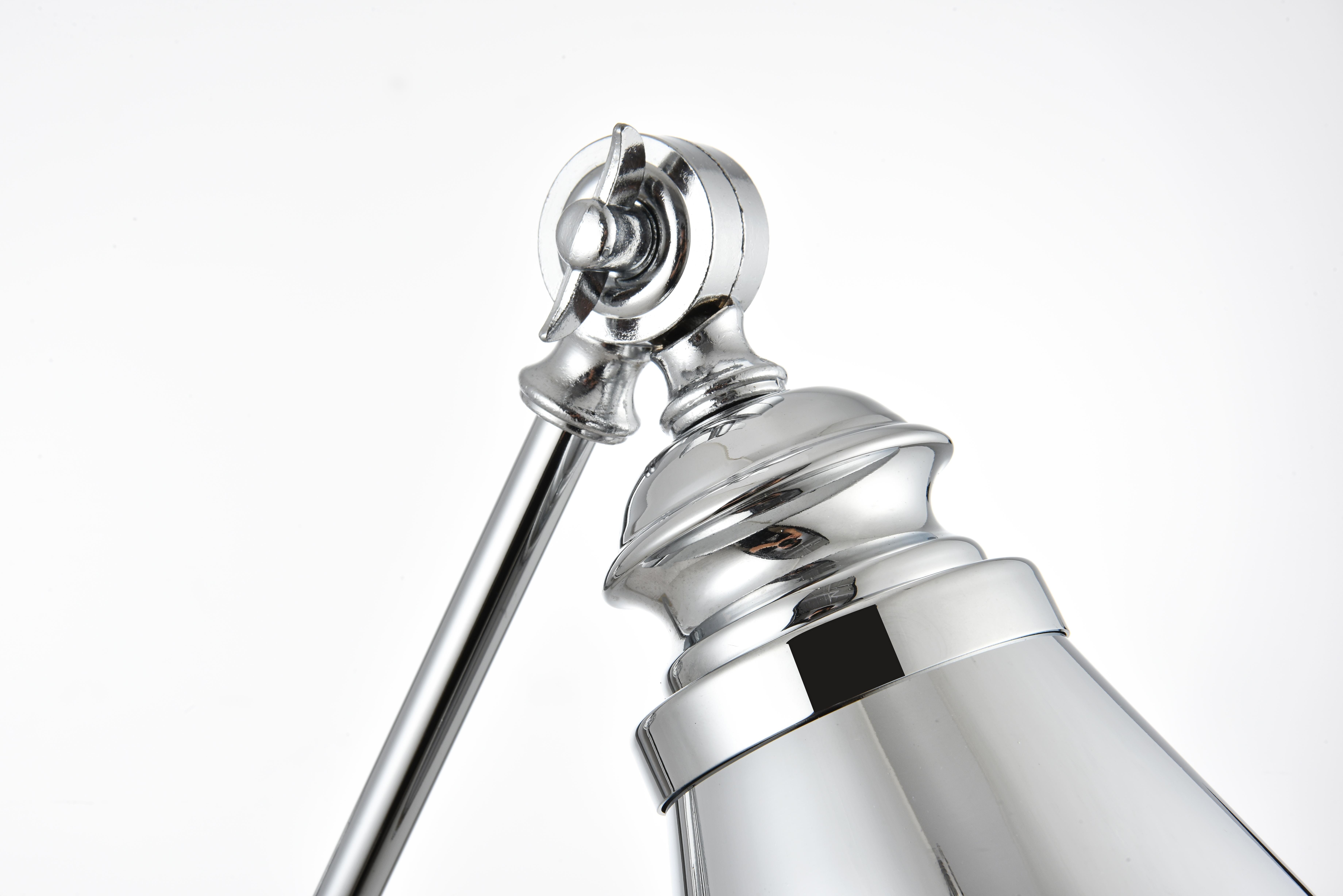 Ledger Swing Arm Wall Sconce in Chrome - Image 5