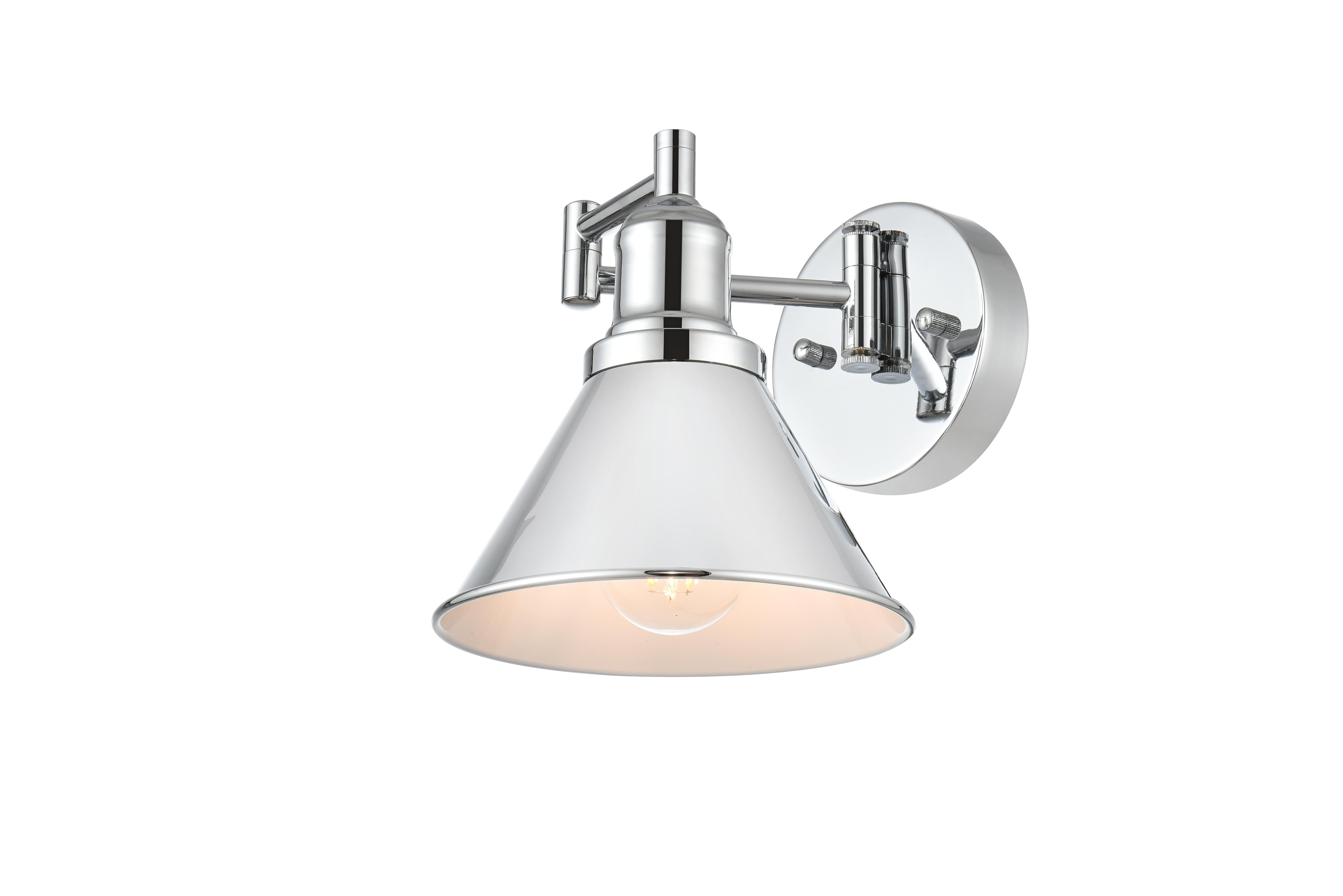 Judson One Light Swing Arm Wall Sconce in Chrome - Image 3
