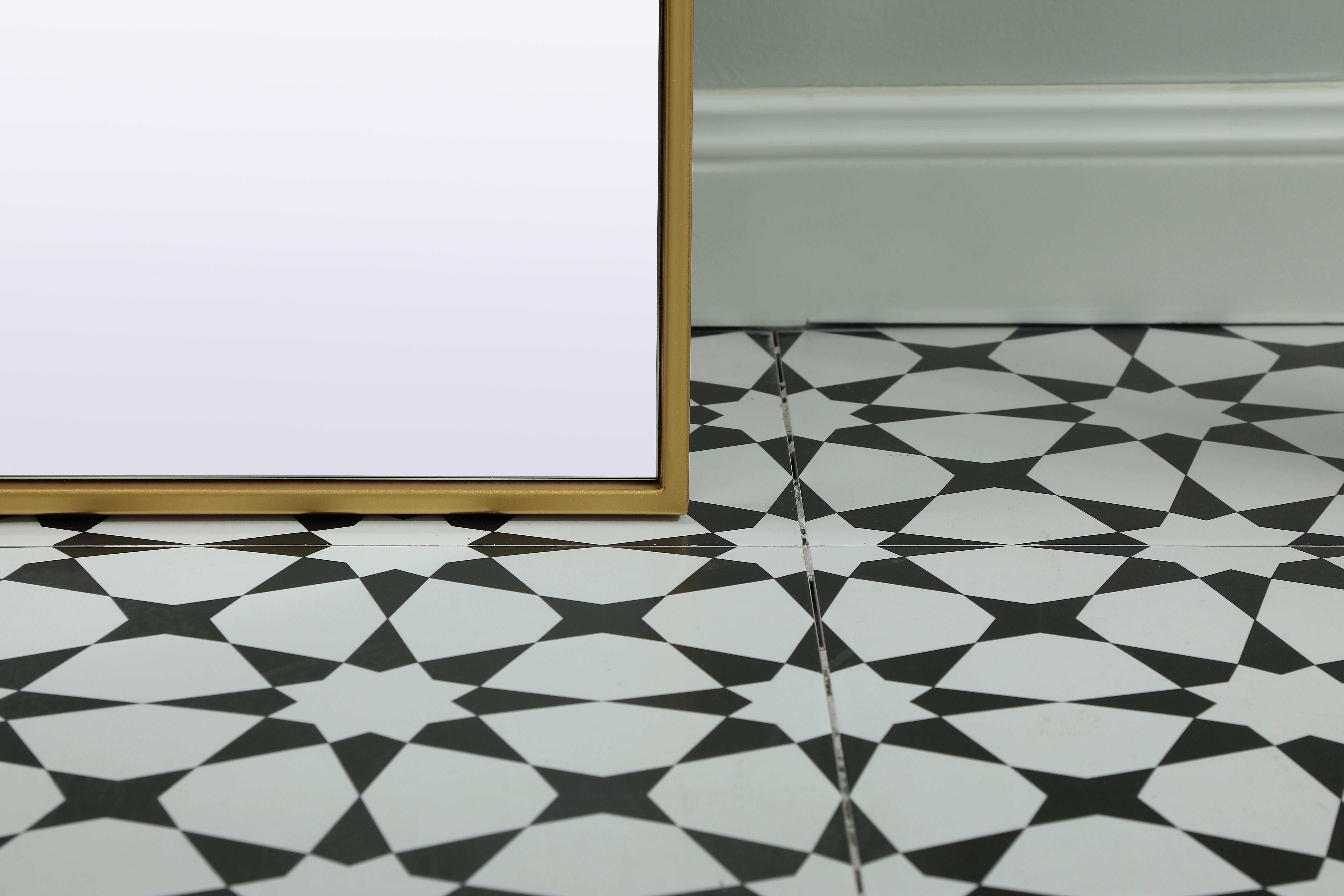 Blaire Full-Length Mirror in Brass - Image 4