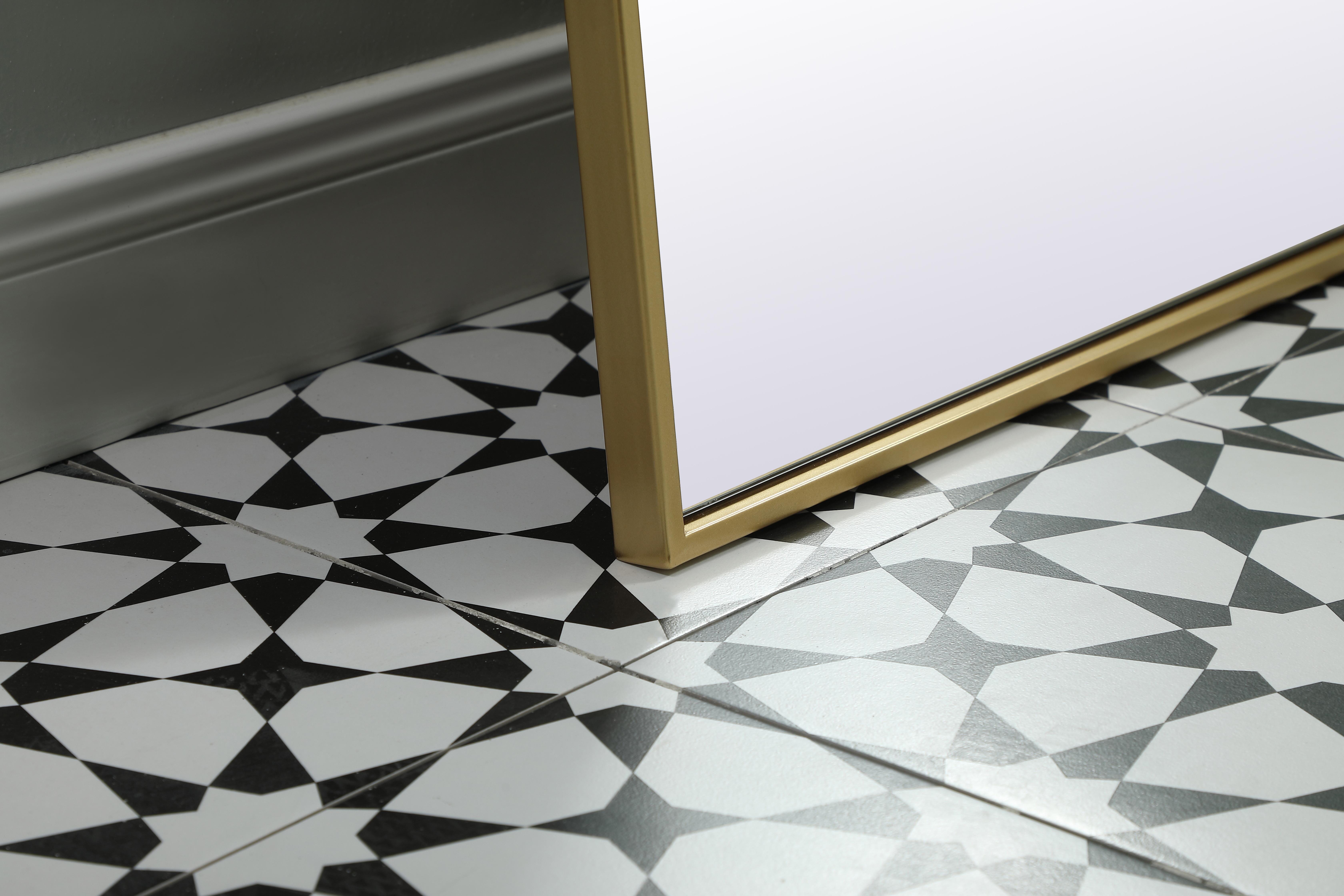 Blaire Full-Length Mirror in Brass - Image 5