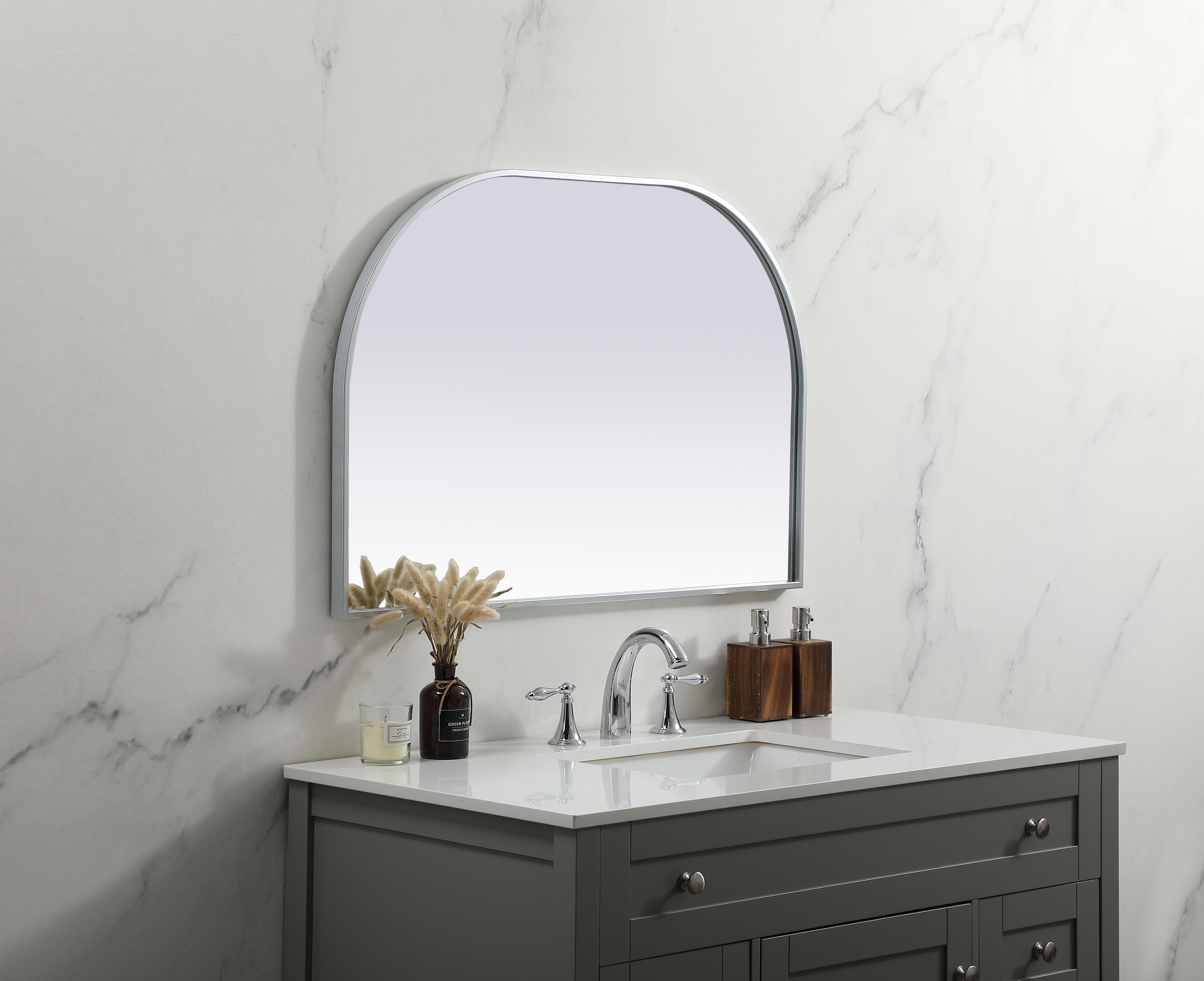 Blaire Silver Mirror - 36" x 24" - Image 3
