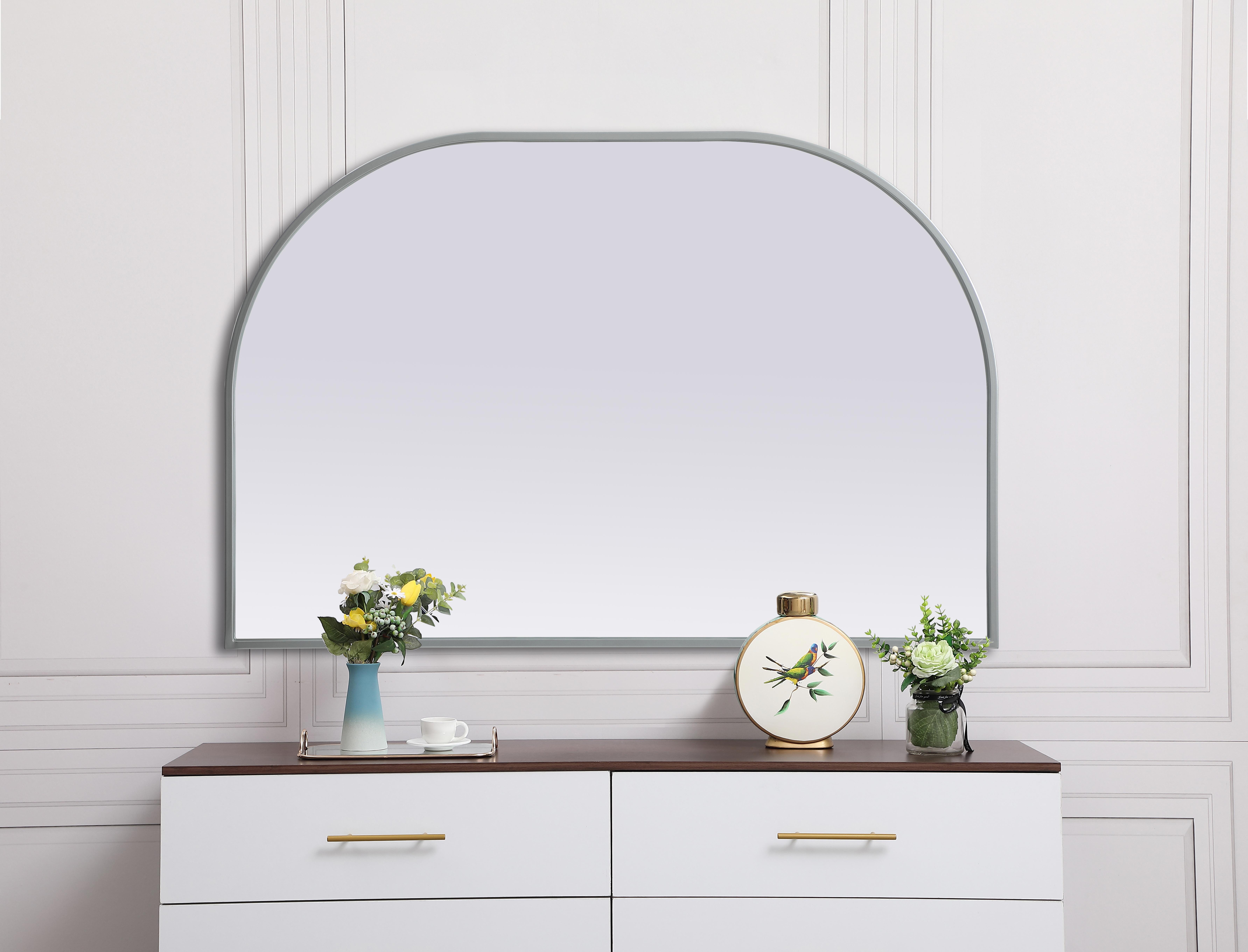 Blaire Silver Mirror - 36" x 24" - Image 4