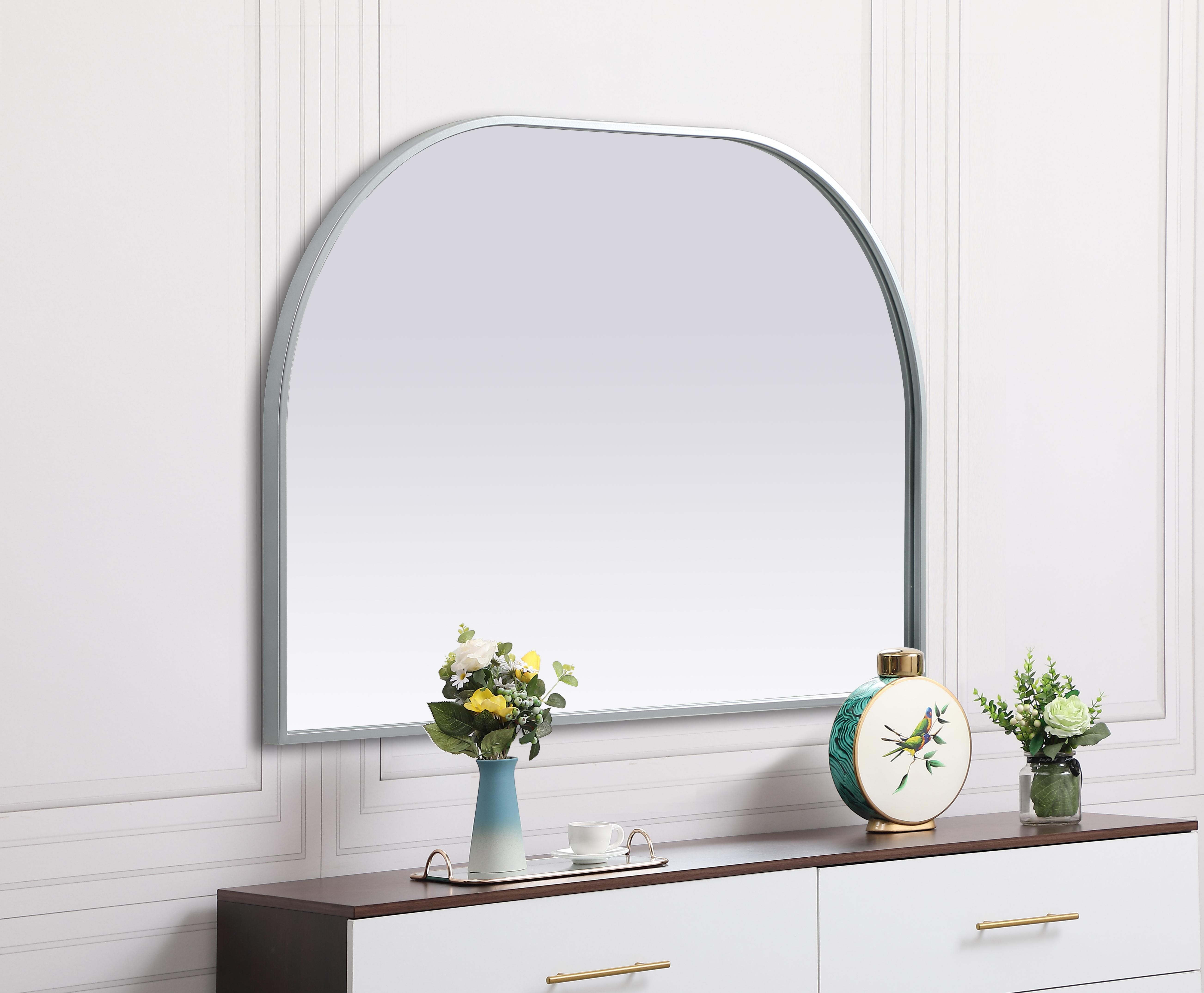 Blaire Silver Mirror - 36" x 24" - Image 5