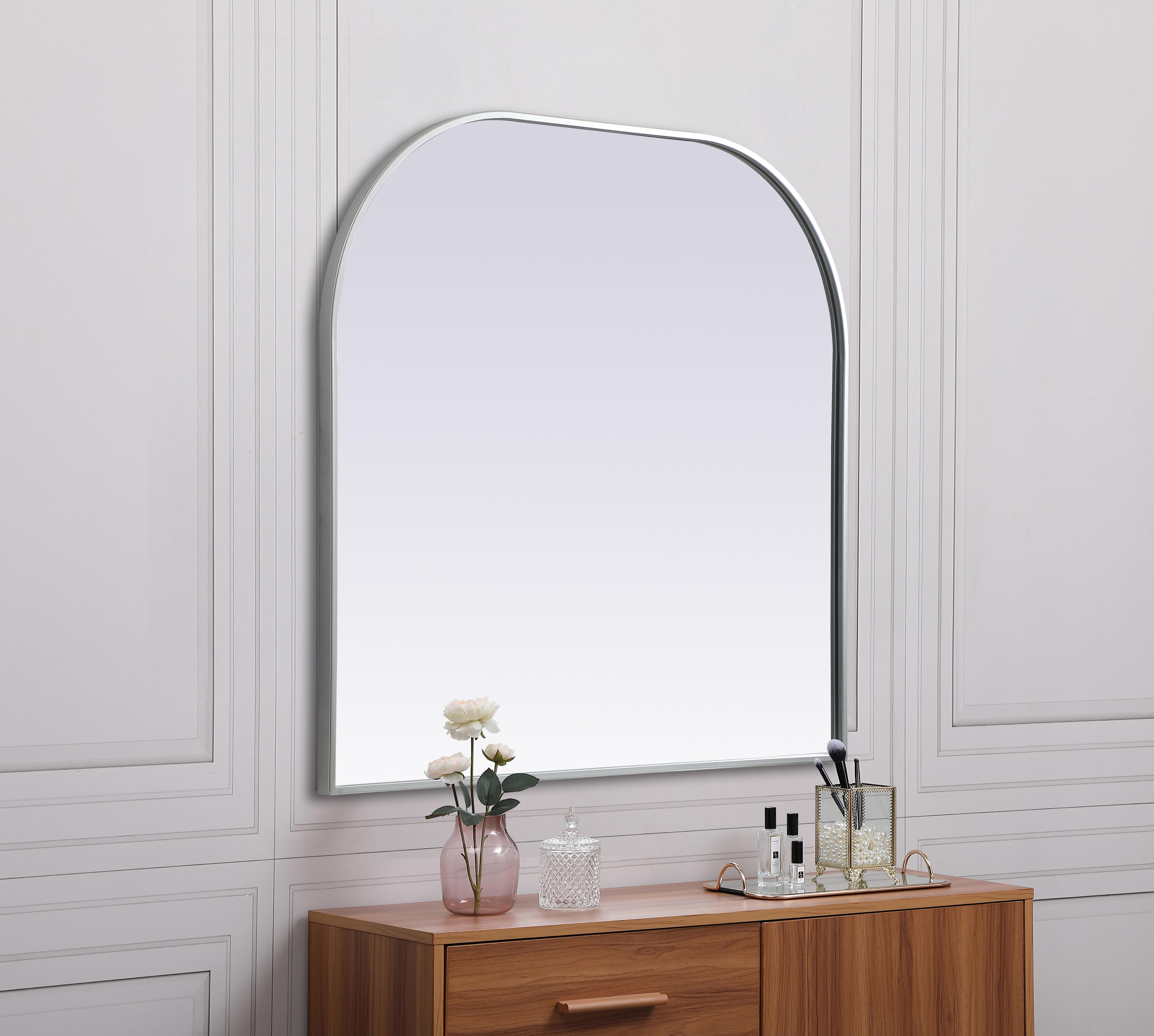 Blaire Silver Mirror - 36" x 34" - Image 5