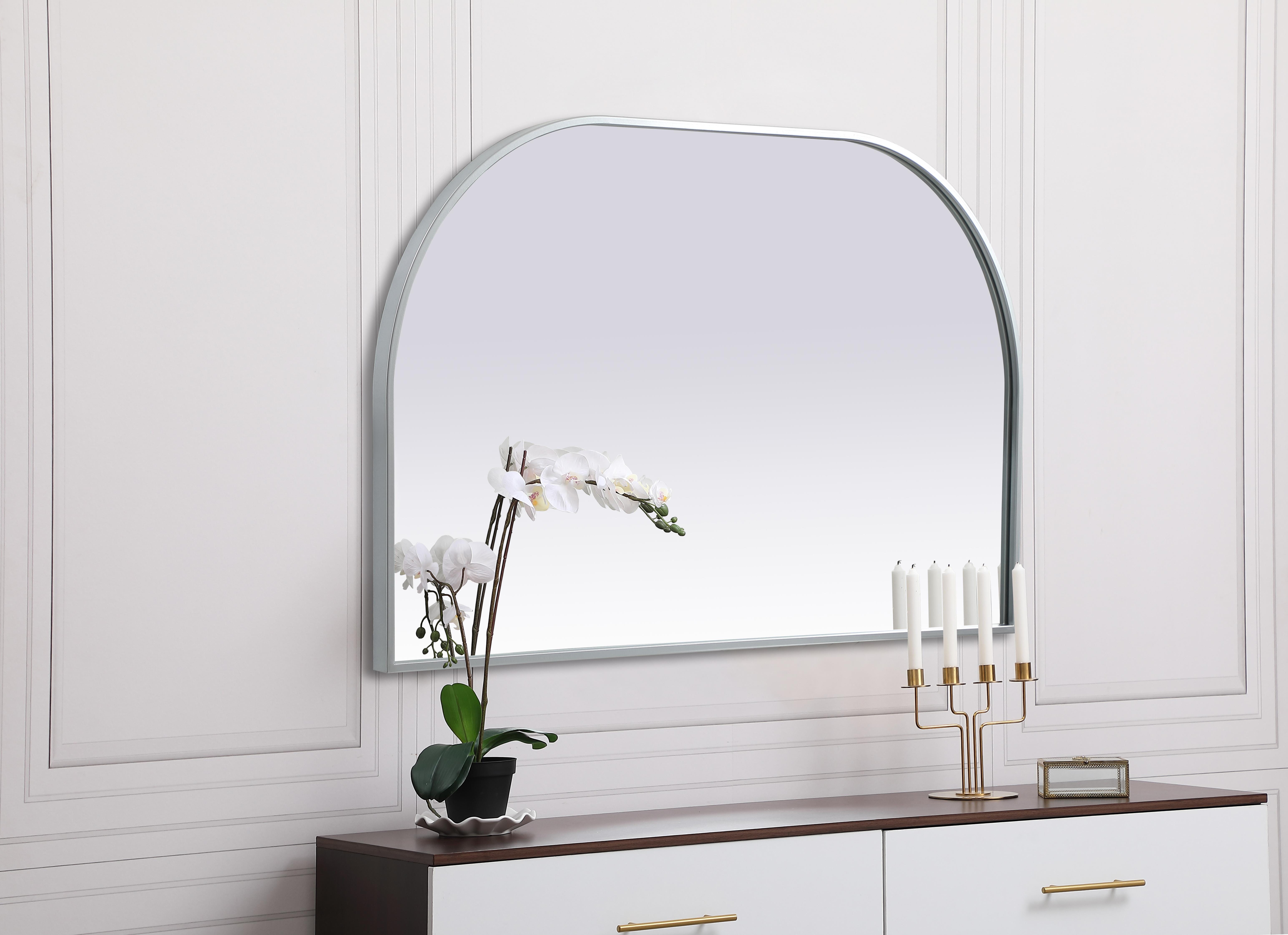 Blaire Silver Mirror - 39" x 24" - Image 3
