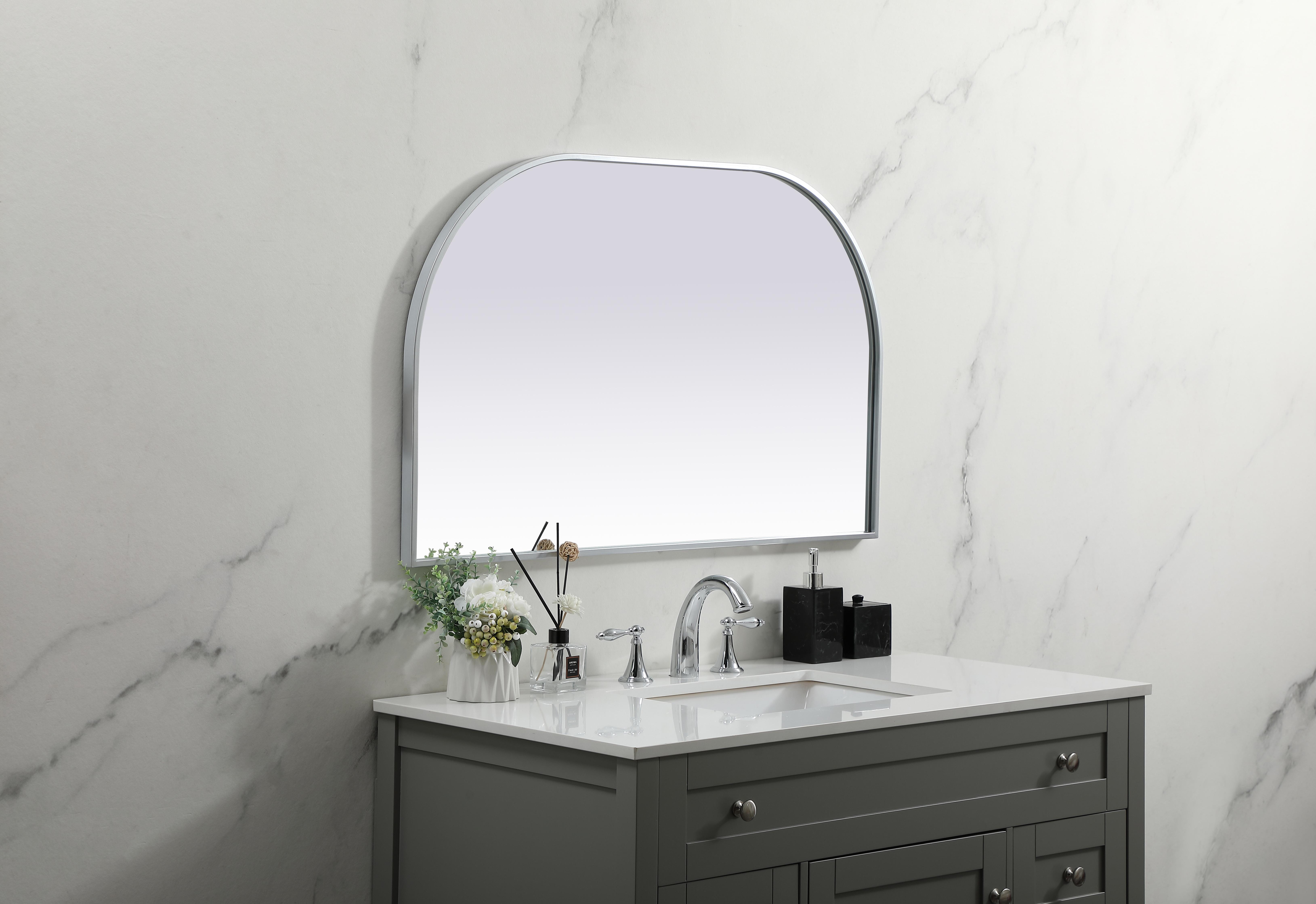 Blaire Silver Mirror - 39" x 24" - Image 5