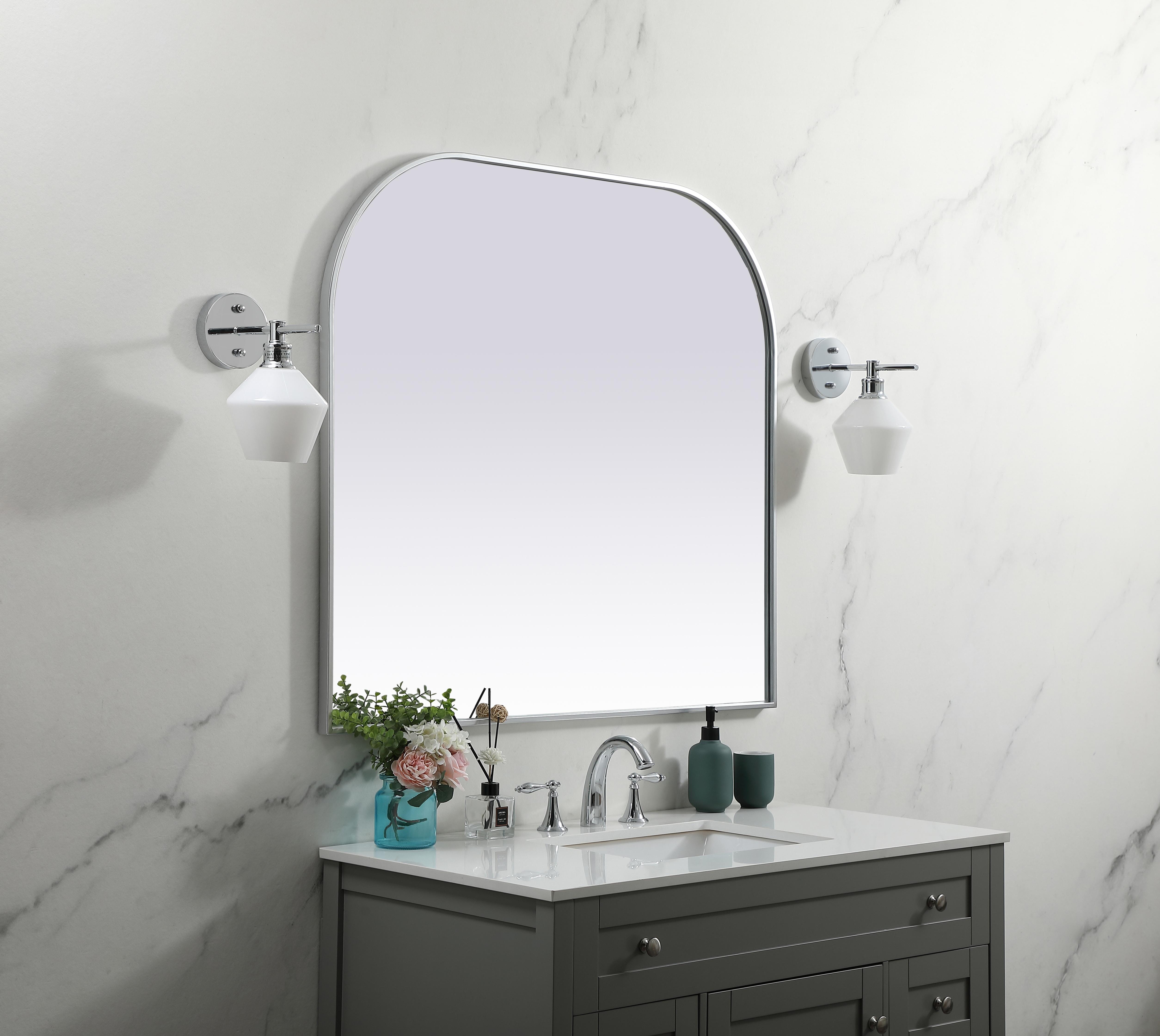 Blaire Silver Mirror - 42" x 38" - Image 3