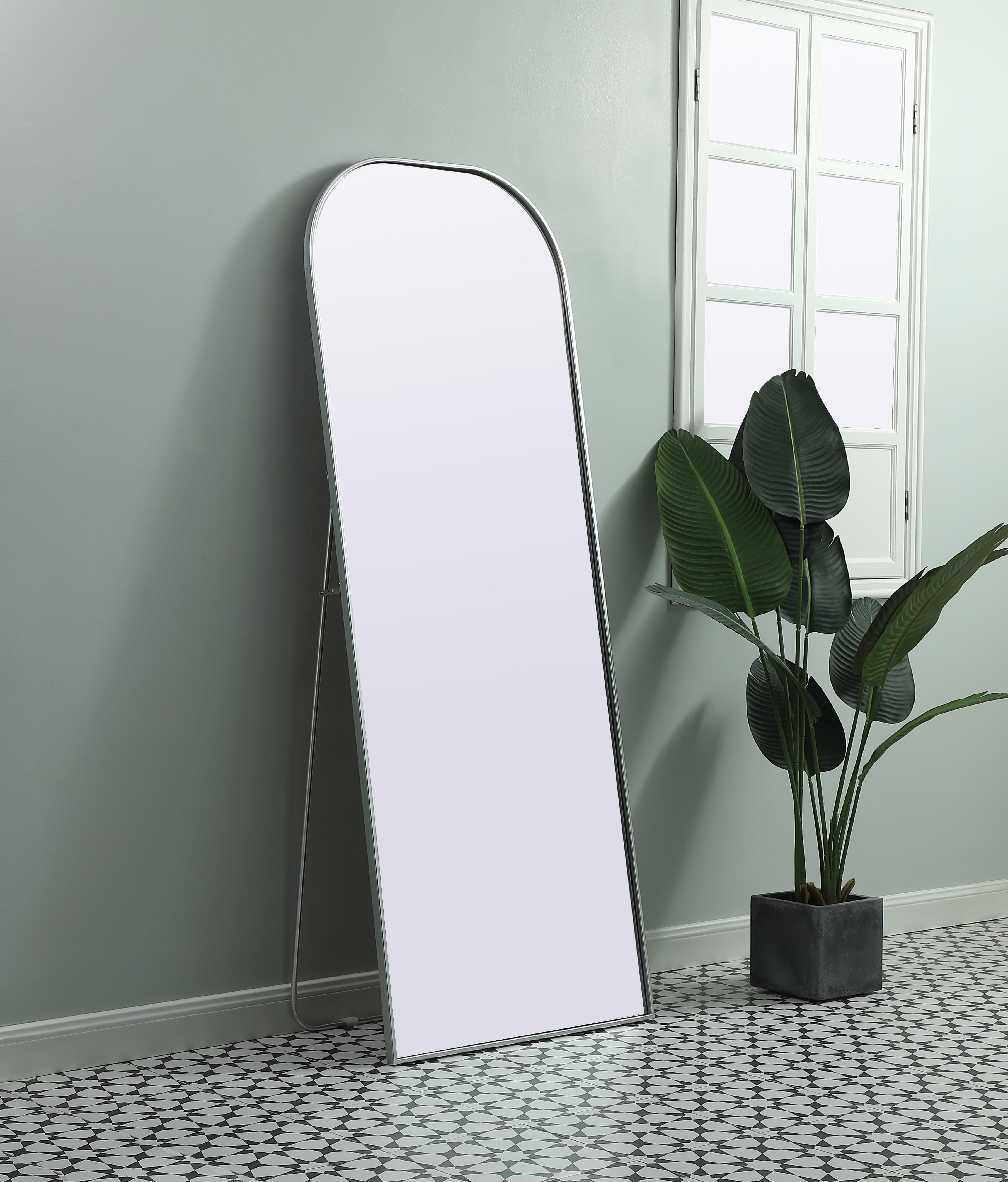 Blaire Full Length Mirror in Silver - Image 3