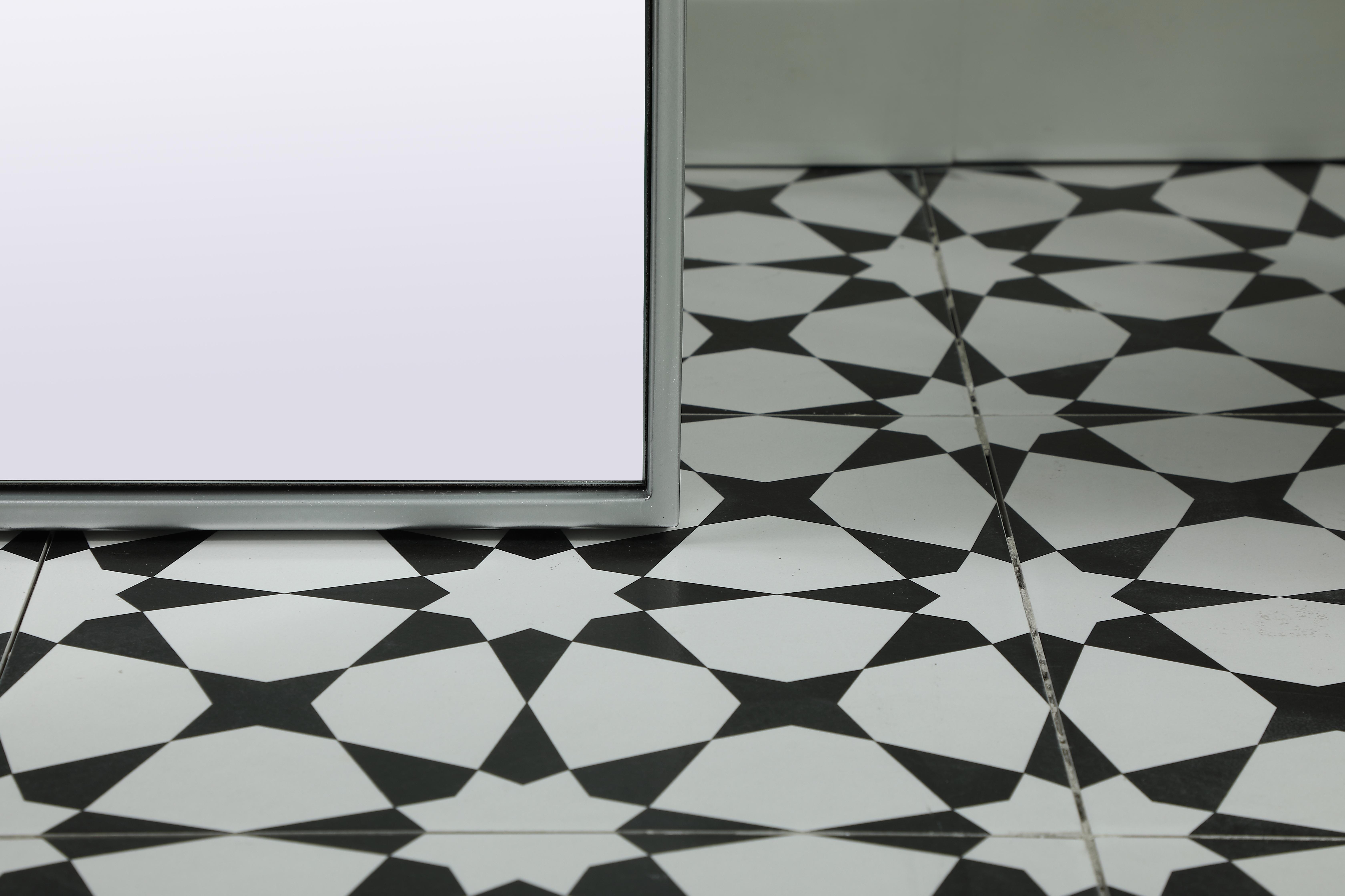 Blaire Full Length Mirror in Silver - Image 4