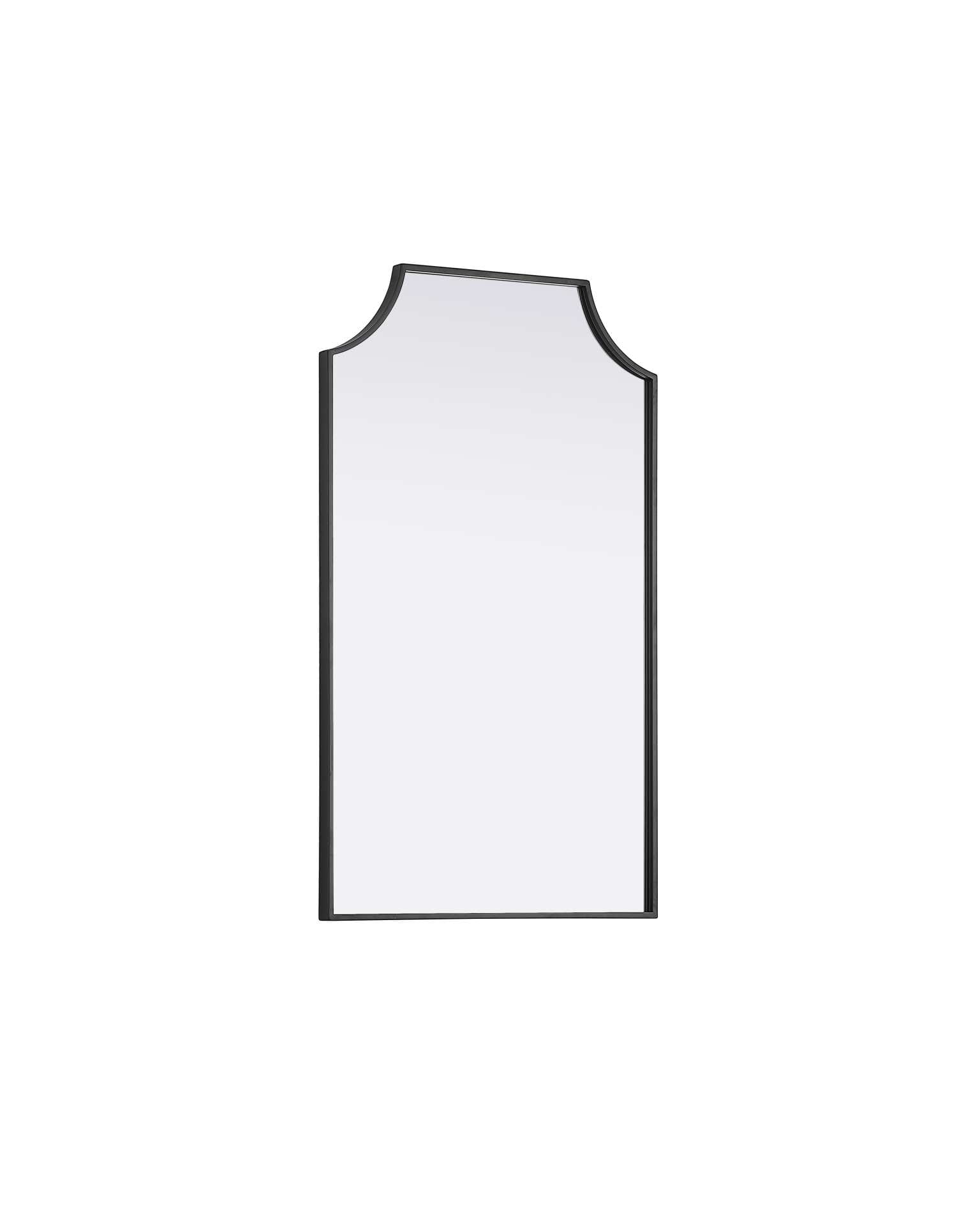 Specification Sheet
Dimensions
Width: 22"
Height: 36"
Depth: 0.4"
Specifications
Assembly Required: No
Distressed Finish: No
Finish (Color): Black
Mirror Material: Iron
Frameless: no
Hardware Finish: Black
Harware Material: Iron
Mirror Frame Shape: irregular
Mirror Hanging Orientation: Vertical
Mirror Mounting: Metal Inset hanger
Product Shape: Rectangle
Product Type: Decorative Mirrors
Product Warranty: 1 year limited
19
Wire Included: No
Shipment type: Small Parcel - alternate view
