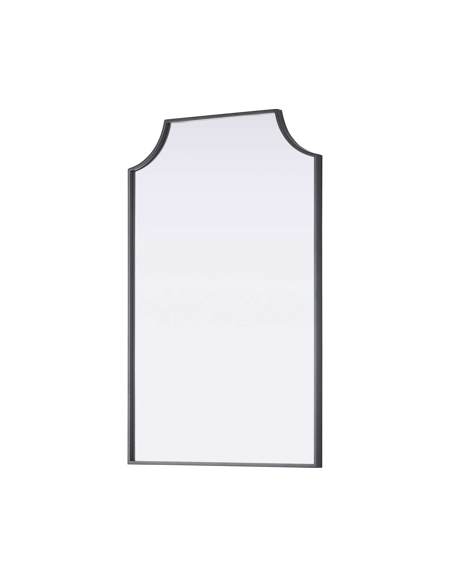 Specification Sheet
Dimensions
Width: 24"
Height: 36"
Depth: 0.4"
Specifications
Assembly Required: No
Distressed Finish: No
Finish (Color): Black
Mirror Material: Iron
Frameless: no
Hardware Finish: Black
Harware Material: Iron
Mirror Frame Shape: irregular
Mirror Hanging Orientation: Vertical
Mirror Mounting: Metal Inset hanger
Product Shape: Rectangle
Product Type: Decorative Mirrors
Product Warranty: 1 year limited
20
Wire Included: No
Shipment type: Small Parcel - alternate view