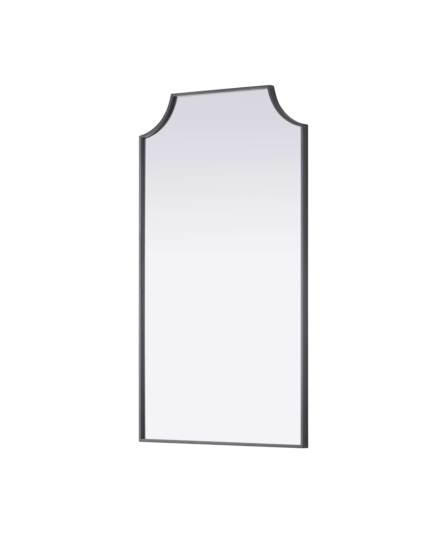 Specification Sheet
Dimensions
Width: 24"
Height: 42"
Depth: 0.4"
Specifications
Assembly Required: No
Distressed Finish: No
Finish (Color): Black
Mirror Material: Iron
Frameless: no
Hardware Finish: Black
Harware Material: Iron
Mirror Frame Shape: irregular
Mirror Hanging Orientation: Vertical
Mirror Mounting: Metal Inset hanger
Product Shape: Rectangle
Product Type: Decorative Mirrors
Product Warranty: 1 year limited
23
Wire Included: No
Shipment type: Small Parcel - alternate view