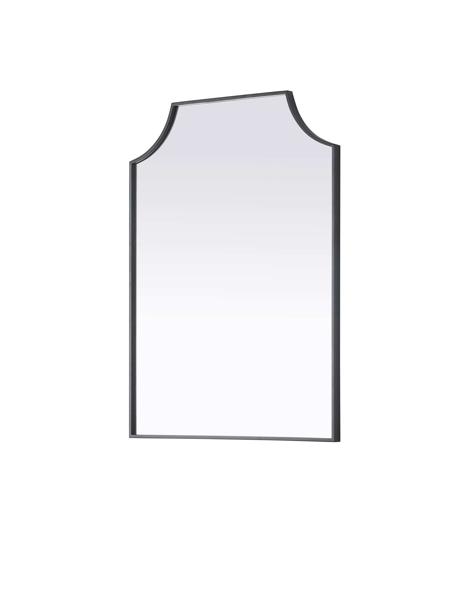 Specification Sheet
Dimensions
Width: 27"
Height: 36"
Depth: 0.4"
Specifications
Assembly Required: No
Distressed Finish: No
Finish (Color): Black
Mirror Material: Iron
Frameless: no
Hardware Finish: Black
Harware Material: Iron
Mirror Frame Shape: irregular
Mirror Hanging Orientation: Vertical
Mirror Mounting: Metal Inset hanger
Product Shape: Rectangle
Product Type: Decorative Mirrors
Product Warranty: 1 year limited
22
Wire Included: No
Shipment type: Small Parcel - alternate view