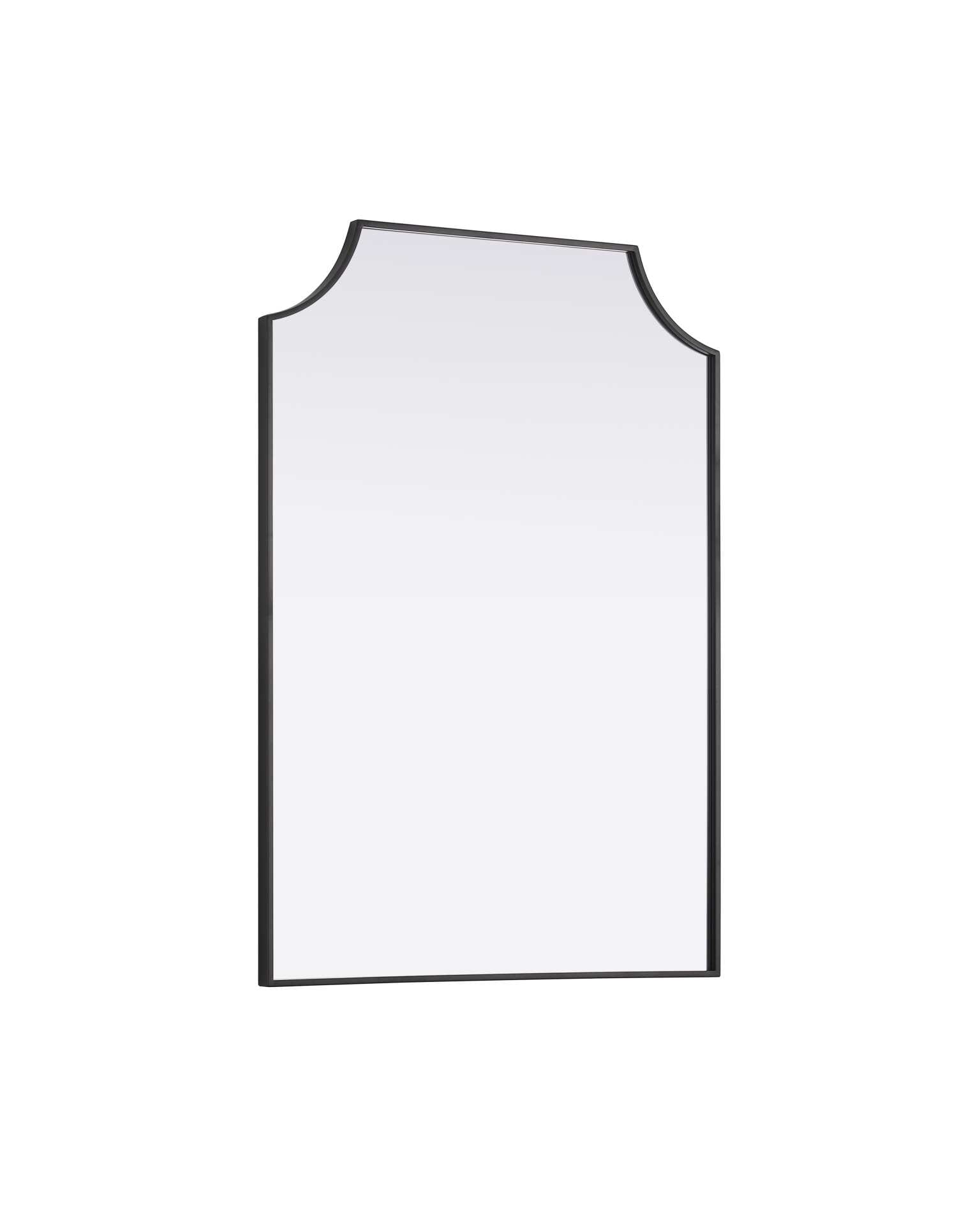 Specification Sheet
Dimensions
Width: 30"
Height: 42"
Depth: 0.4"
Specifications
Assembly Required: No
Distressed Finish: No
Finish (Color): Black
Mirror Material: Iron
Frameless: no
Hardware Finish: Black
Harware Material: Iron
Mirror Frame Shape: irregular
Mirror Hanging Orientation: Vertical
Mirror Mounting: Metal Inset hanger
Product Shape: Rectangle
Product Type: Decorative Mirrors
Product Warranty: 1 year limited
28
Wire Included: No
Shipment type: Small Parcel - alternate view