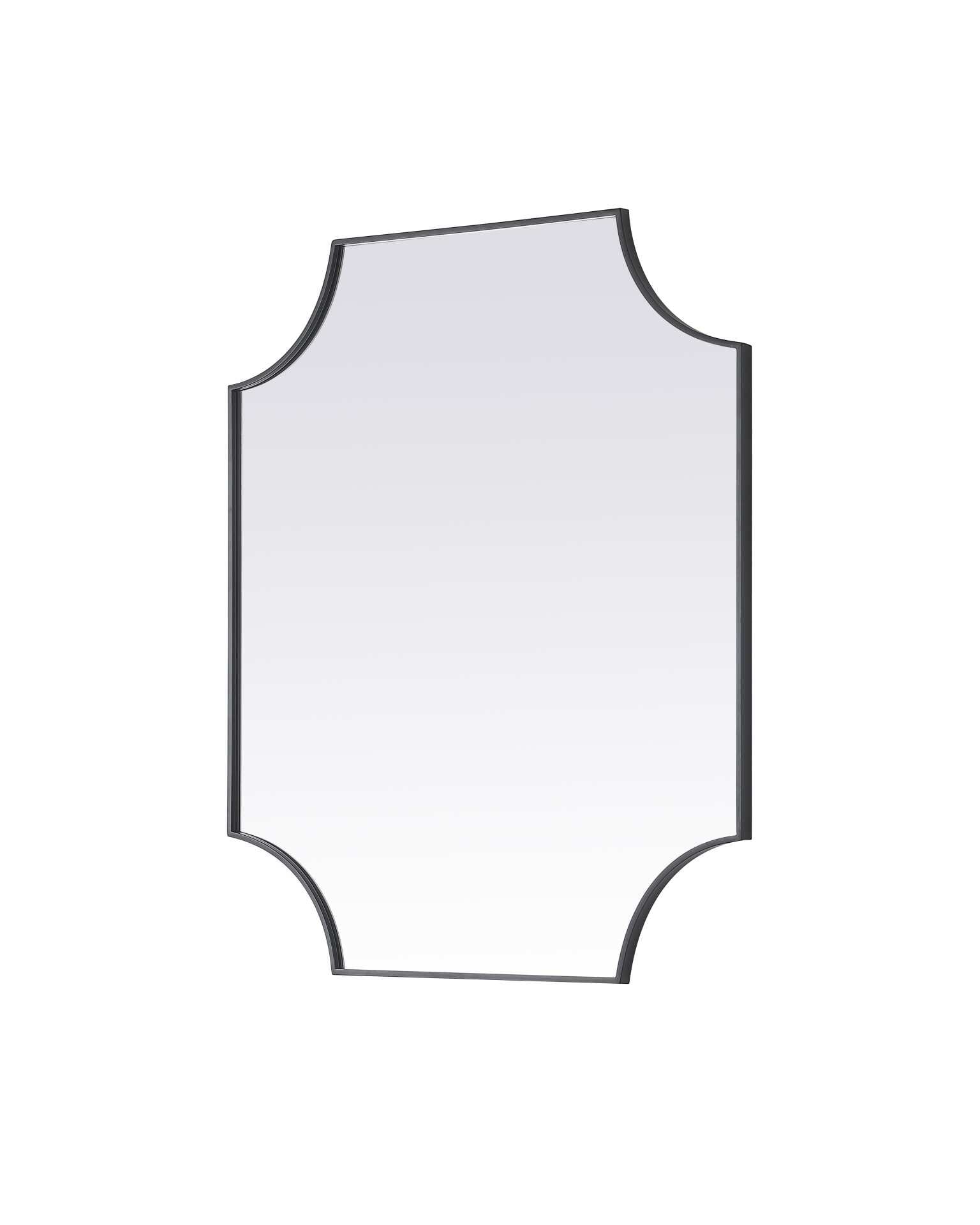 Specification Sheet
Dimensions
Width: 36"
Height: 42"
Depth: 0.4"
Specifications
Assembly Required: No
Distressed Finish: No
Finish (Color): Black
Mirror Material: Iron
Frameless: no
Hardware Finish: Black
Harware Material: Iron
Mirror Frame Shape: irregular
Mirror Hanging Orientation: Horizontal and vertical
Mirror Mounting: Metal Inset hanger
Product Shape: Rectangle
Product Type: Decorative Mirrors
Product Warranty: 1 year limited
31
Wire Included: No
Shipment type: Oversize ground - alternate view