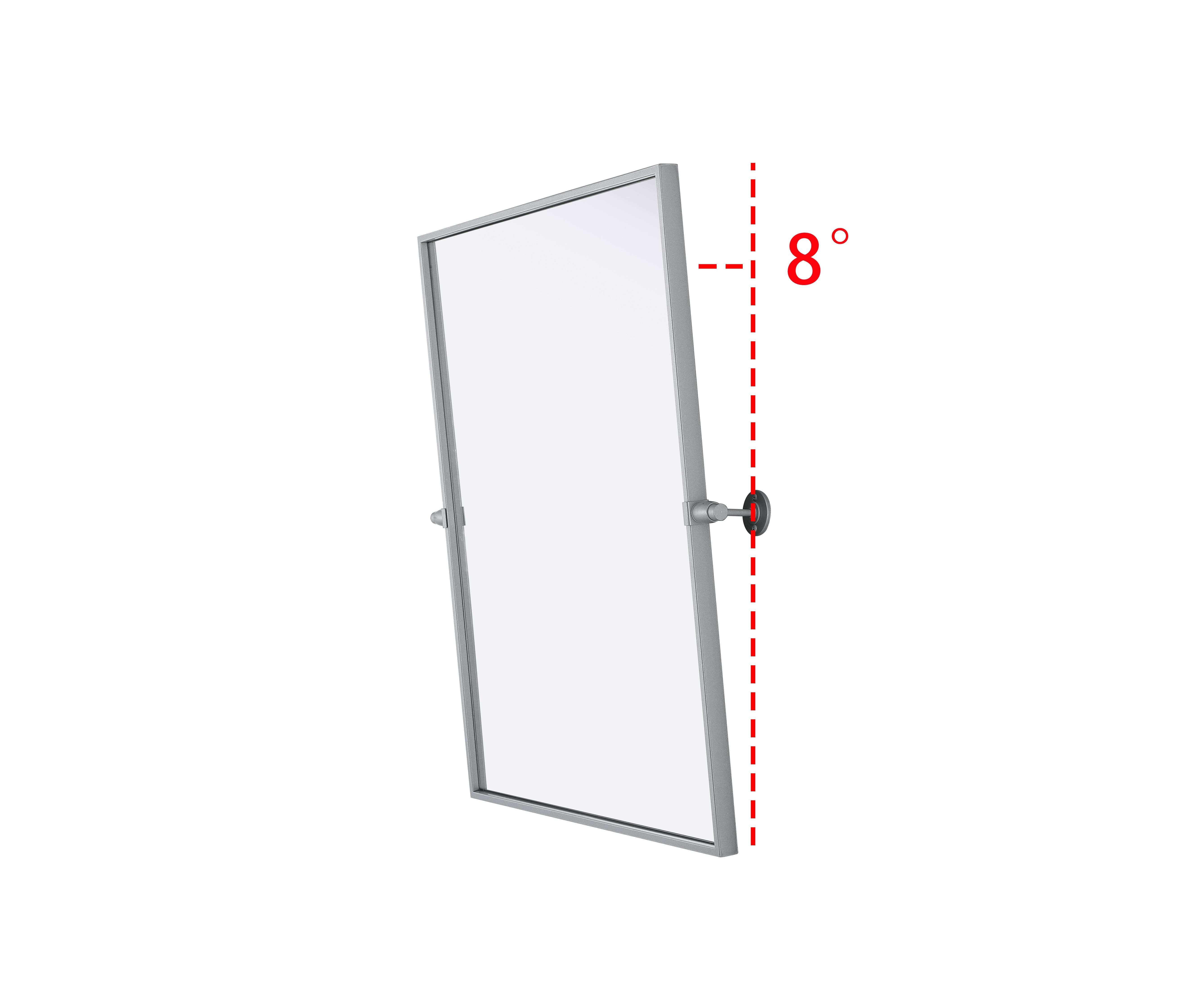 Amoura Pivot Mirror in Silver - Image 5