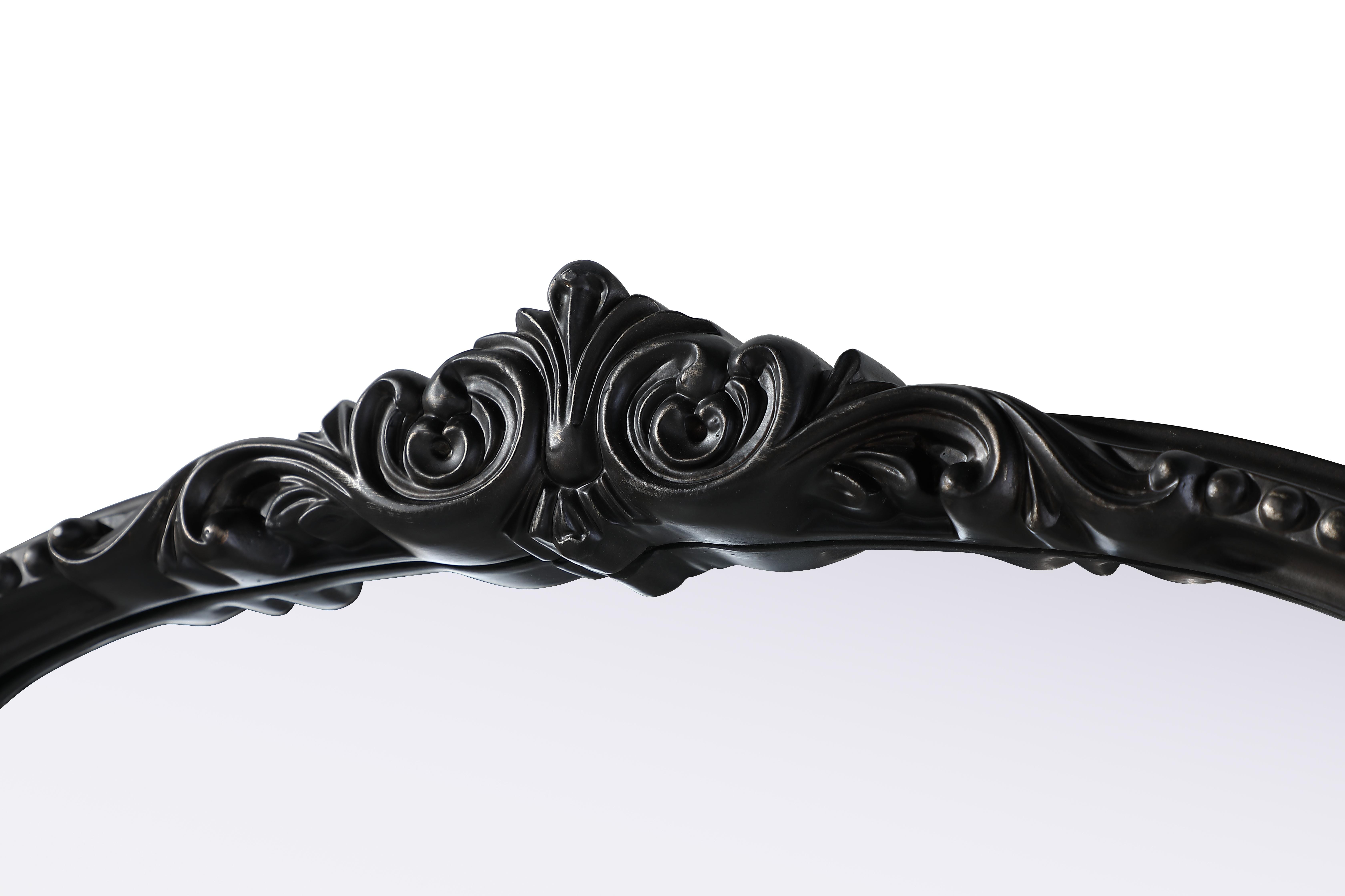 Naomi Arched Wall Mirror in Vintage Bronze - Image 5