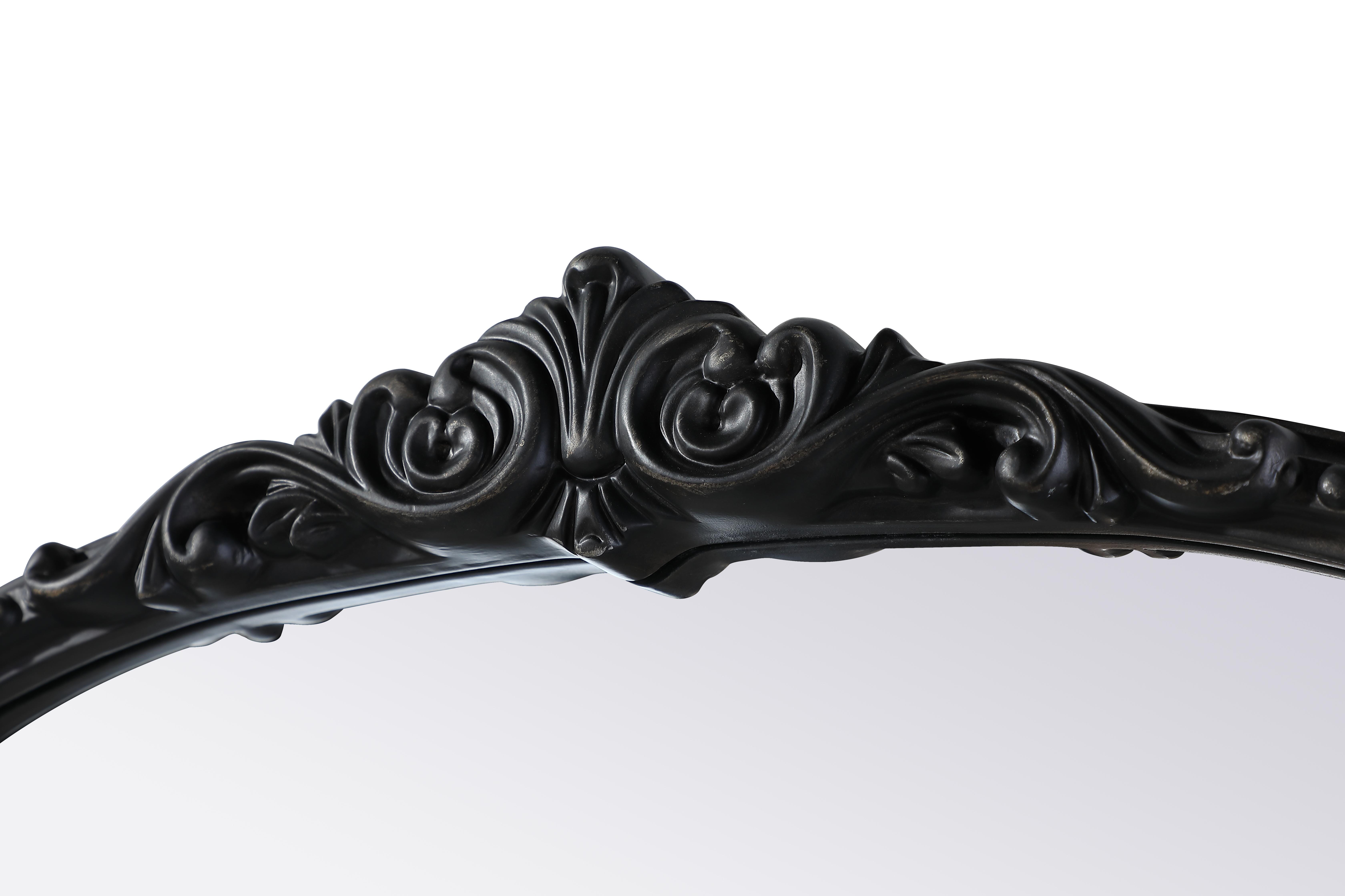 Naomi Arched Wall Mirror in Vintage Bronze - Image 5
