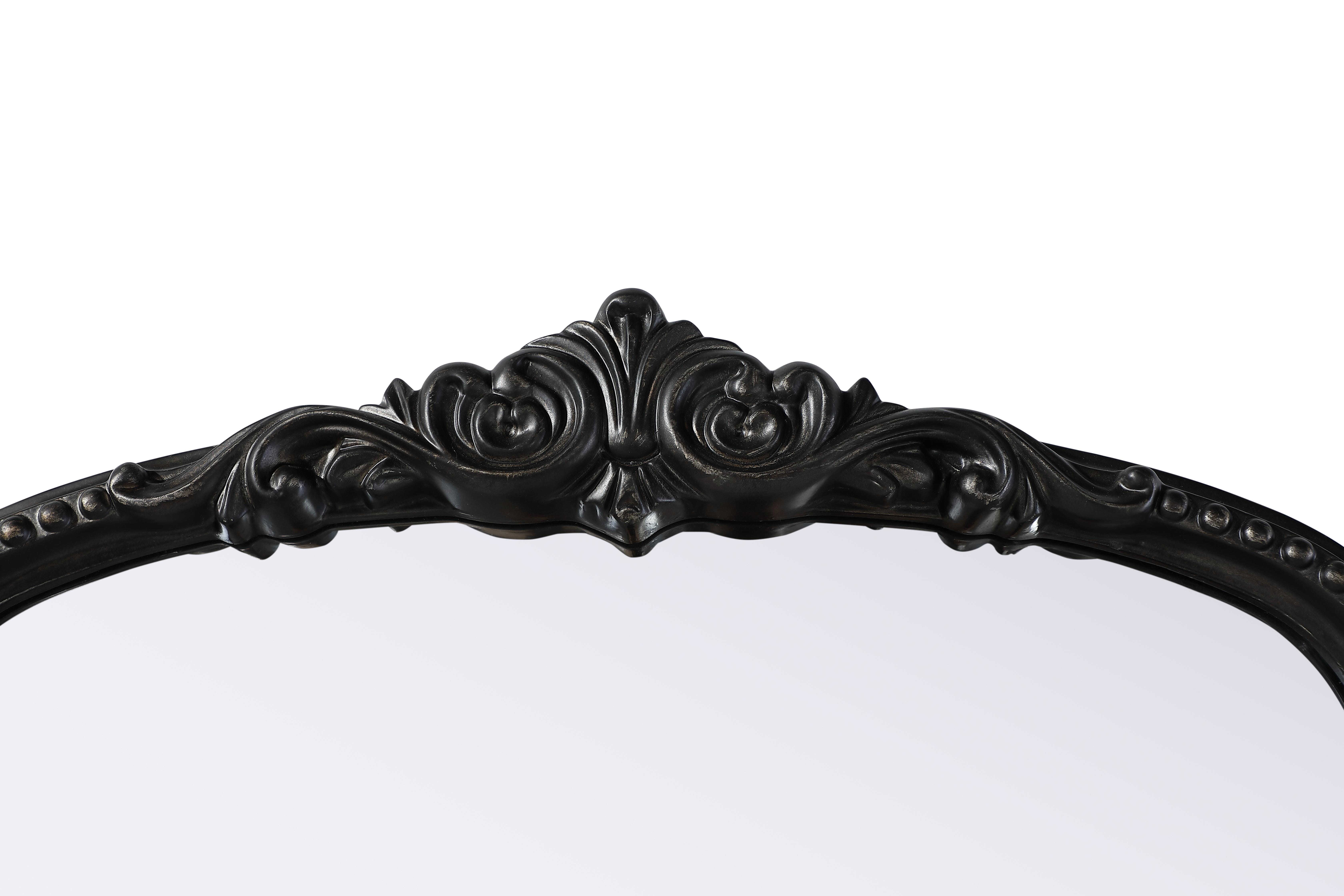 Naomi Arched Floor Mirror in Vintage Bronze - Image 5