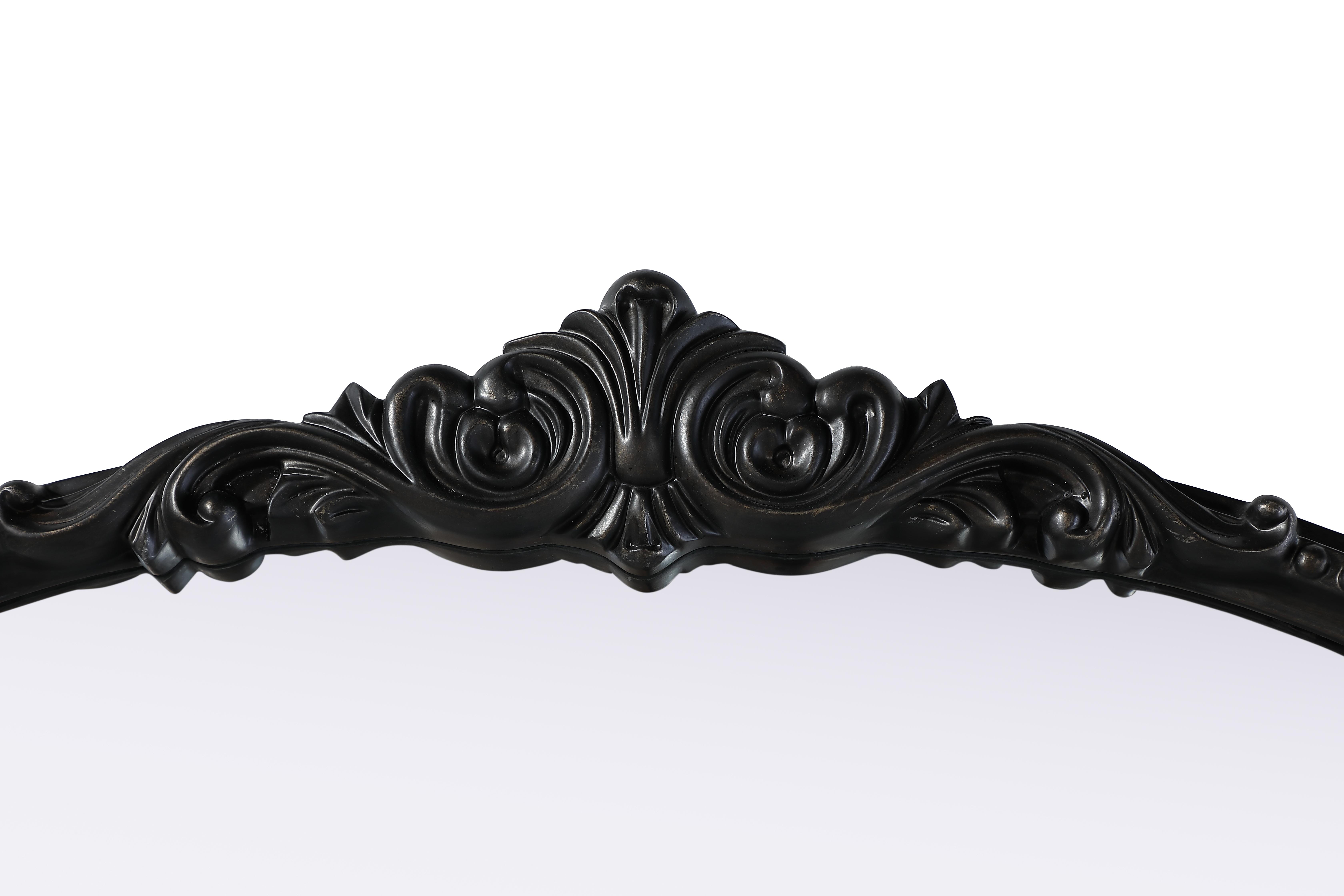 Naomi Arched Wall Mirror in Vintage Bronze - Image 5
