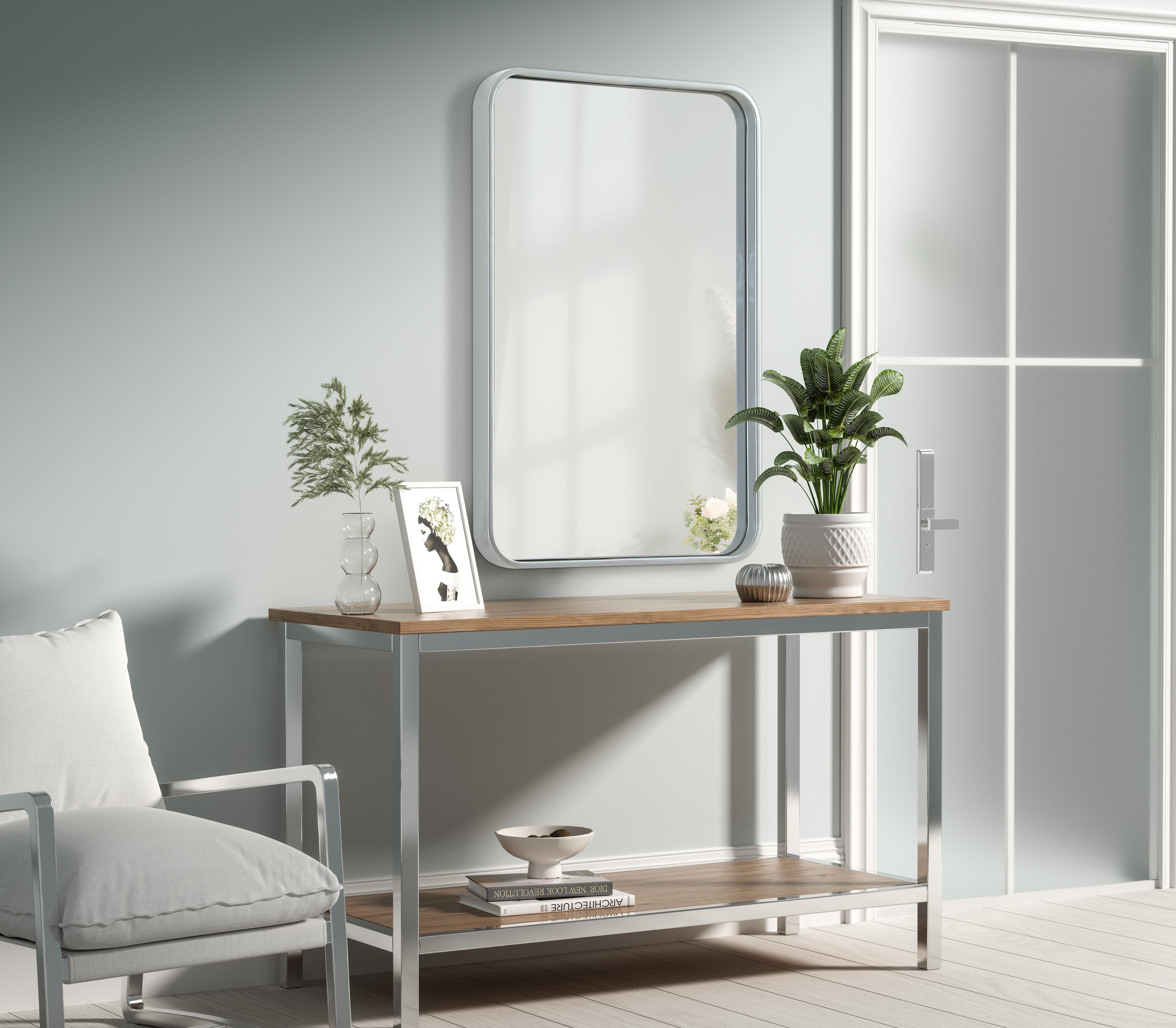 Remy Wall Mirror in Silver - Image 3