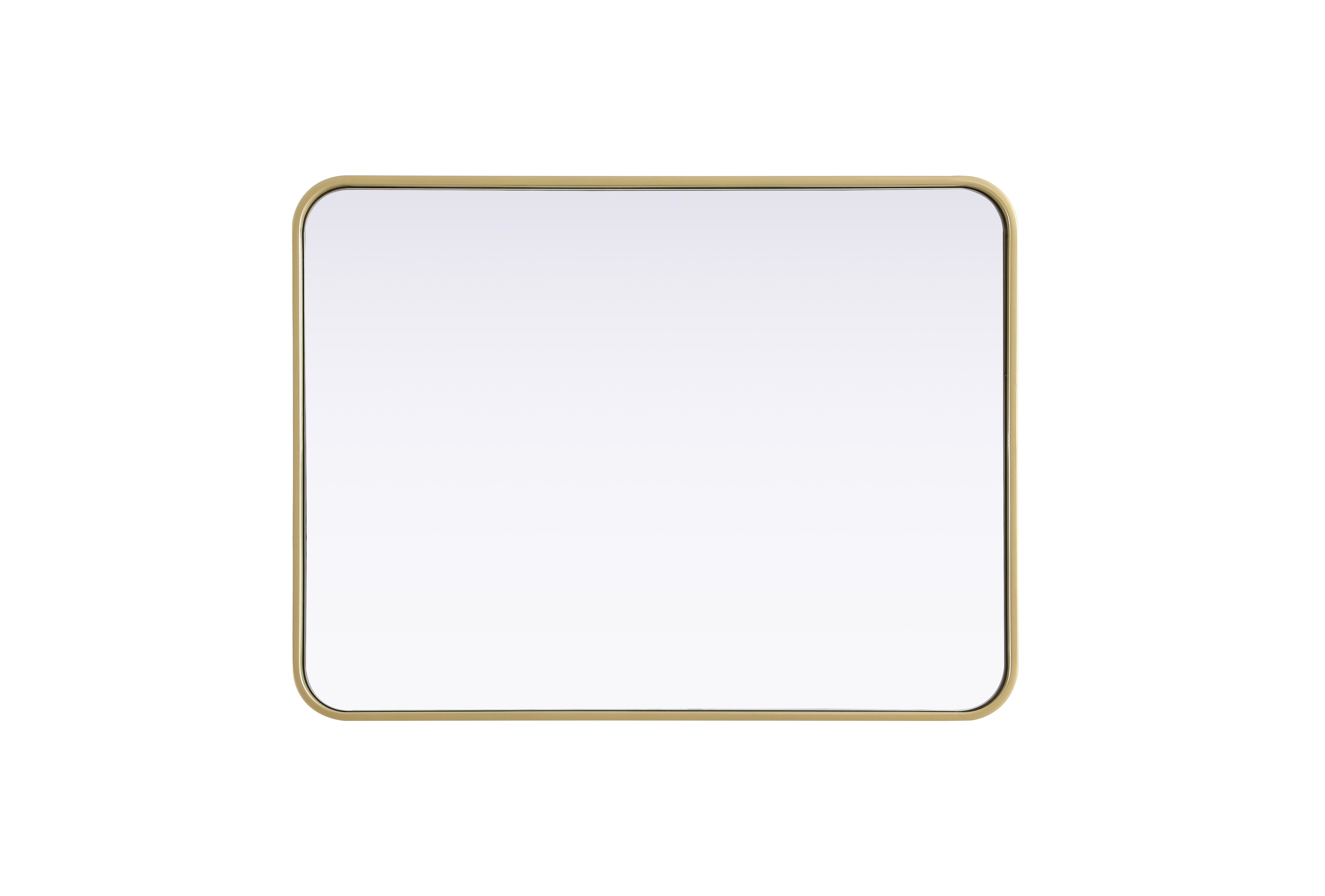 Remy 24x32 Wall Mirror in Brass - Image 5
