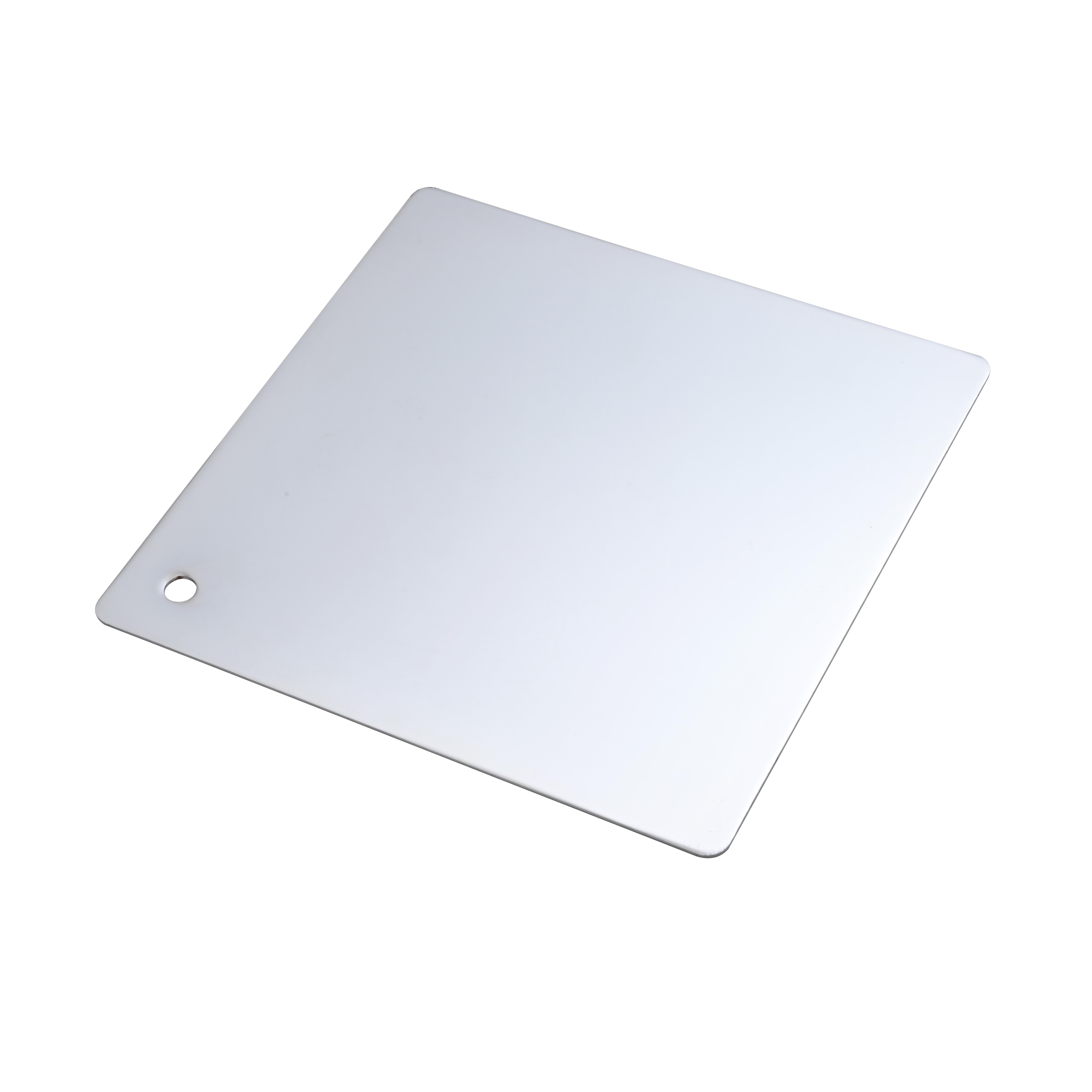 Dimensions
Length: 6"
Width: 6"
Height: 0.05"
Specifications
Finish (Color): Chrome
Product Type: Metal Finsh Sample
1
Wire Included: No
Shipment type: small parcel
US Shipping Cost: $13.00 - alternate view