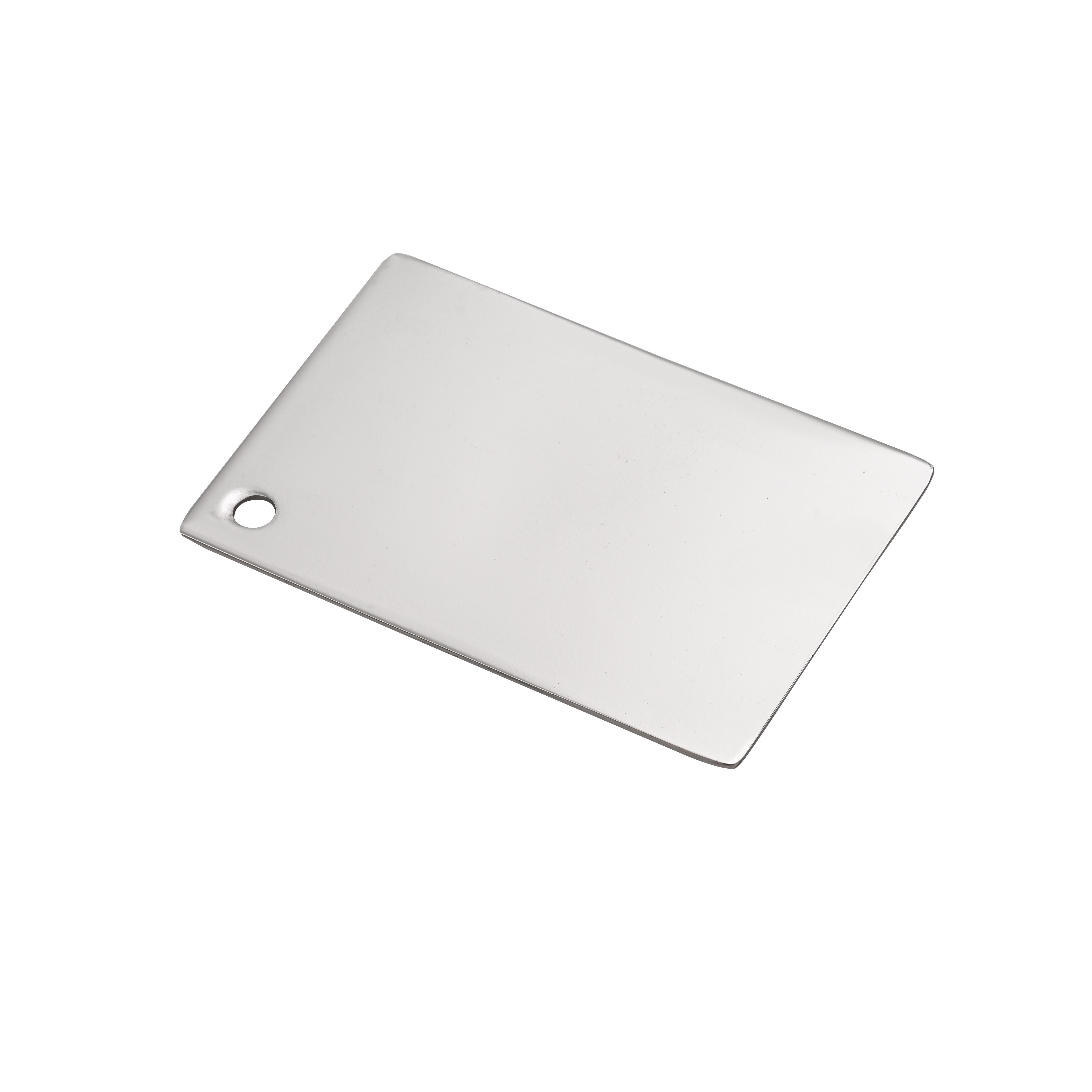 Dimensions
Length: 3"
Width: 2"
Height: 0.05"
Specifications
Finish (Color): Polished Nickel
Product Type: Metal Finsh Sample
1
Wire Included: No
Shipment type: small parcel
US Shipping Cost: $13.00 - alternate view