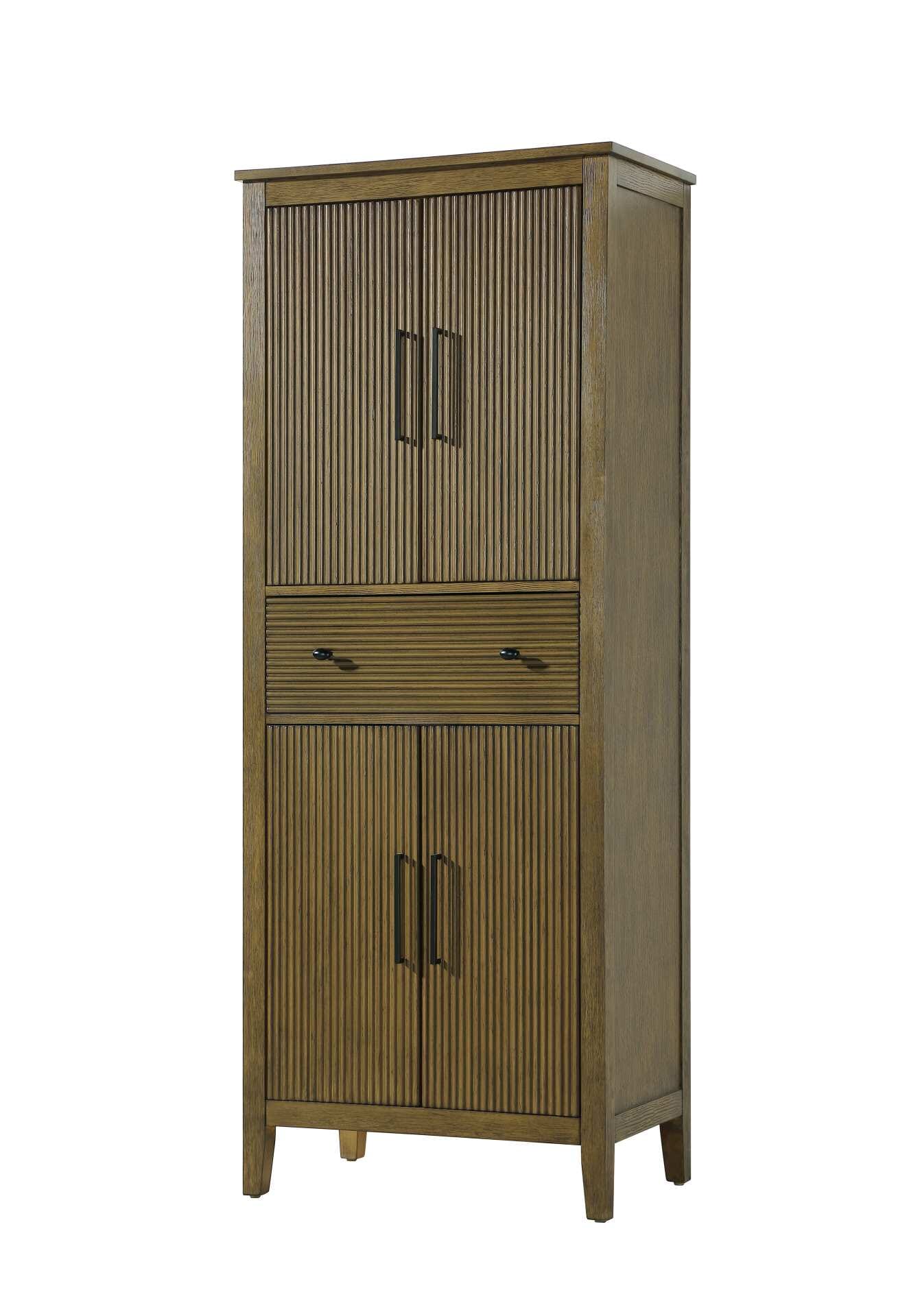 Dimensions
Length: 28"
Width: 18"
Height: 72"
Extension:
Depth:
Table Top Width: 28"
Specifications
Assembly Required: NO
Distressed Finish: NO
Finish (Color): Hazel Oak
Cabinet Material: MDF and Solid wood
Hardware Finish: Black
Harware Material: Aluminum alloy
Product Shape: Rectangle
Product Type: Bathroom Storage Cabinet
Product Warranty: 1 year limited
161
Wire Included: No
Wood Type: rubberwood
Shipment type: LTL
Drawers
Drawers Included: YES
Number of Drawers: 1
False Drawers: NO
Drawer Width: 23.25
Drawer Depth: 15.125
Drawer Height: 7.625
Drawer Handle Designs: knob
Shelves
Number of Shelves: 2
Shelf Width: 25.25
Cabinets
Number of Cabinets: 2
Cabinet Interior Width: 23.5
Cabinet Interior Depth: 17.32
Cabinet Interior Height: 26.875,27.125 - alternate view