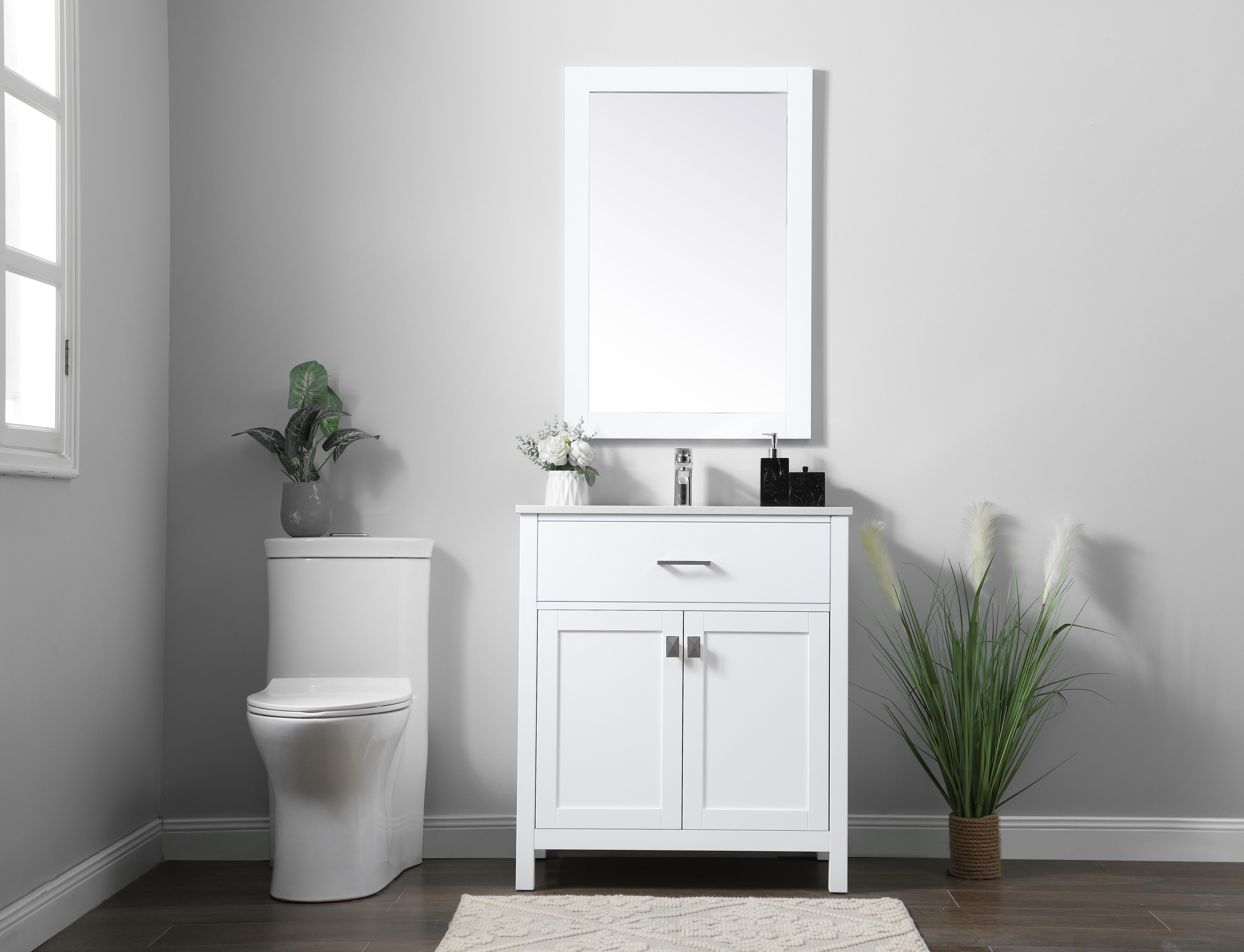 Harrison 30" Single Bathroom Vanity in White - Image 5