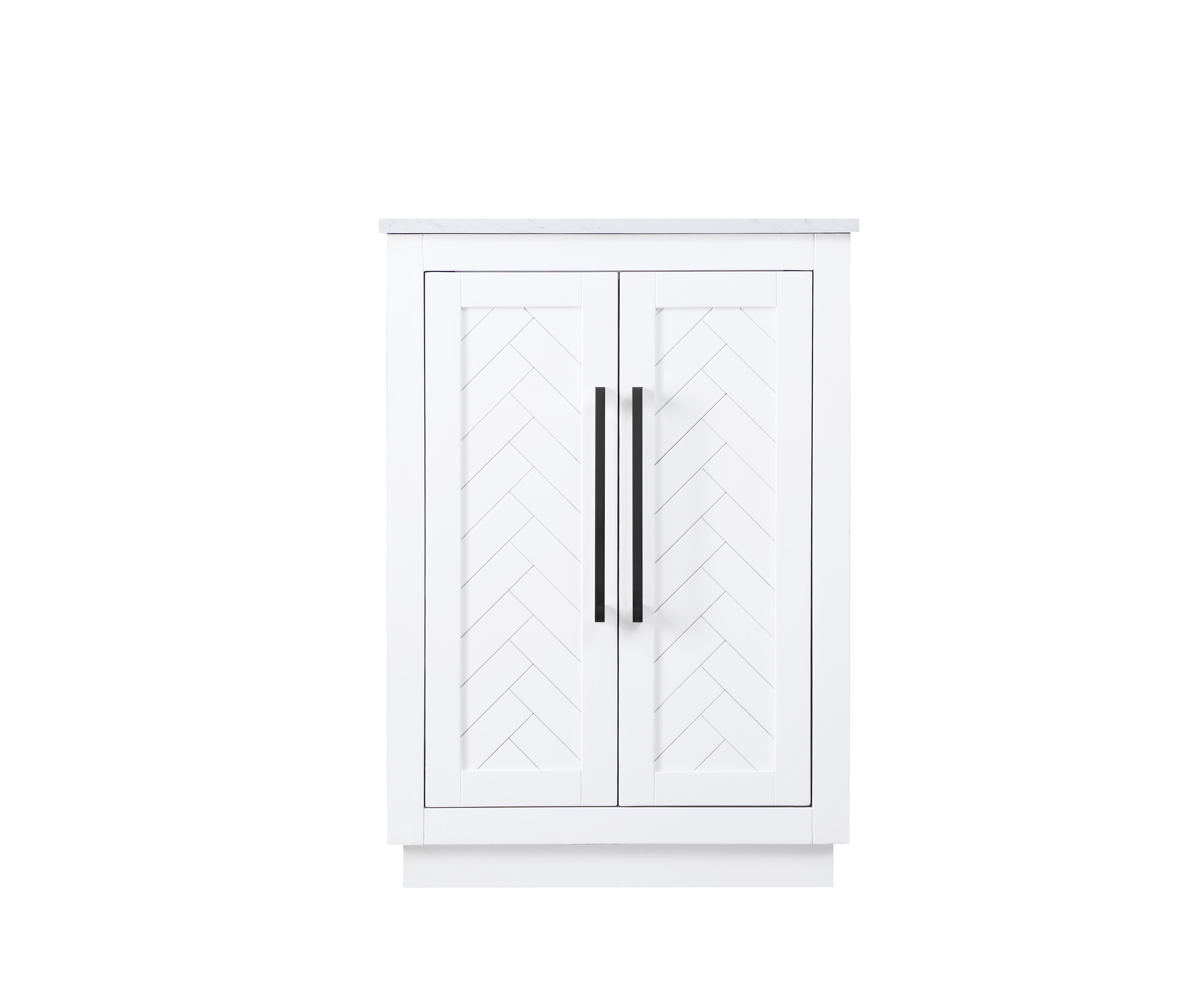 Chase 24" Bathroom Vanity in White - Image 5