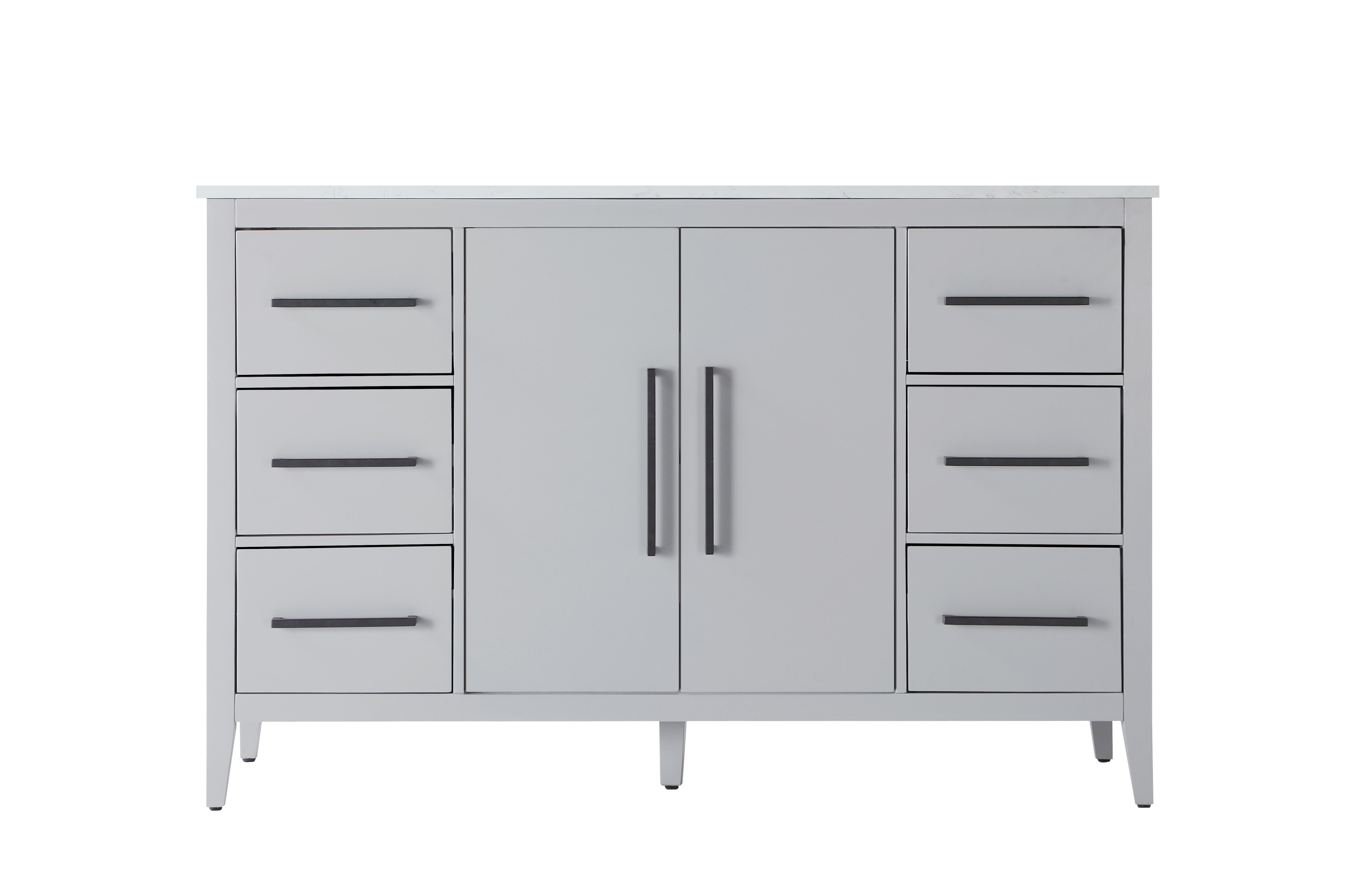 Millie 54" Bathroom Vanity in Grey - Image 5