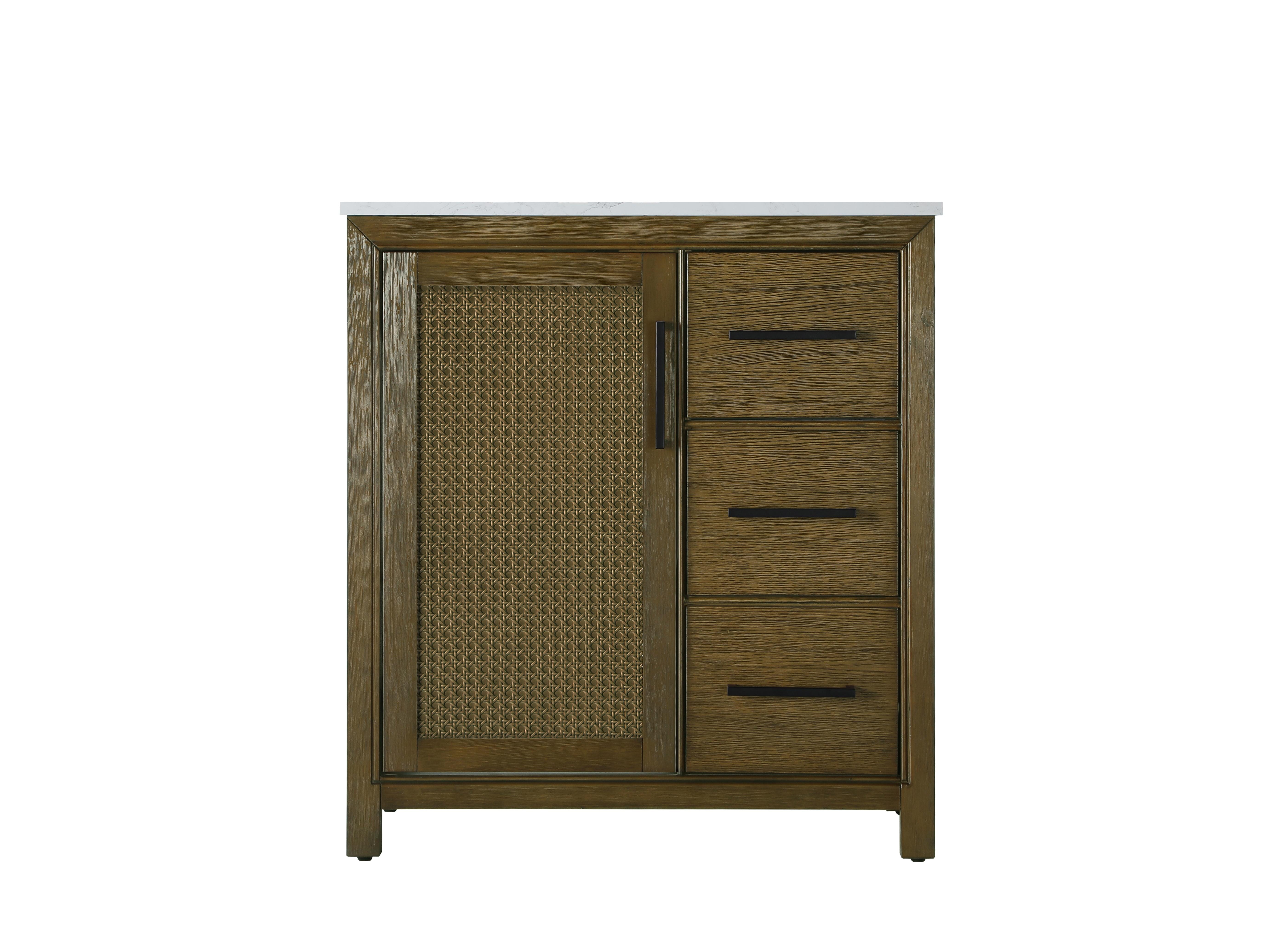 Alina 32" Bathroom Vanity in Hazel Oak - Image 5