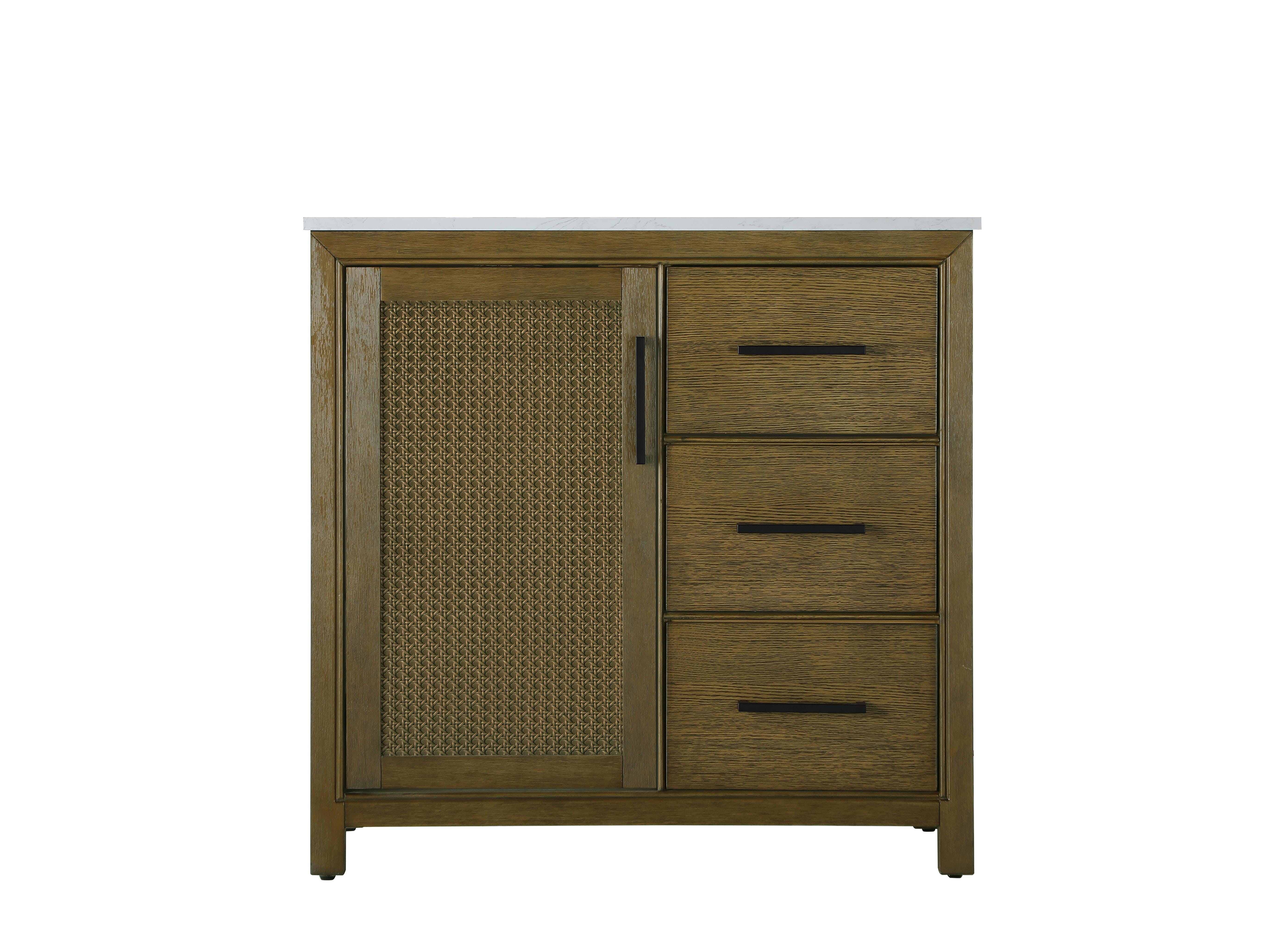 Alina 36" Bathroom Vanity in Hazel Oak - Image 5