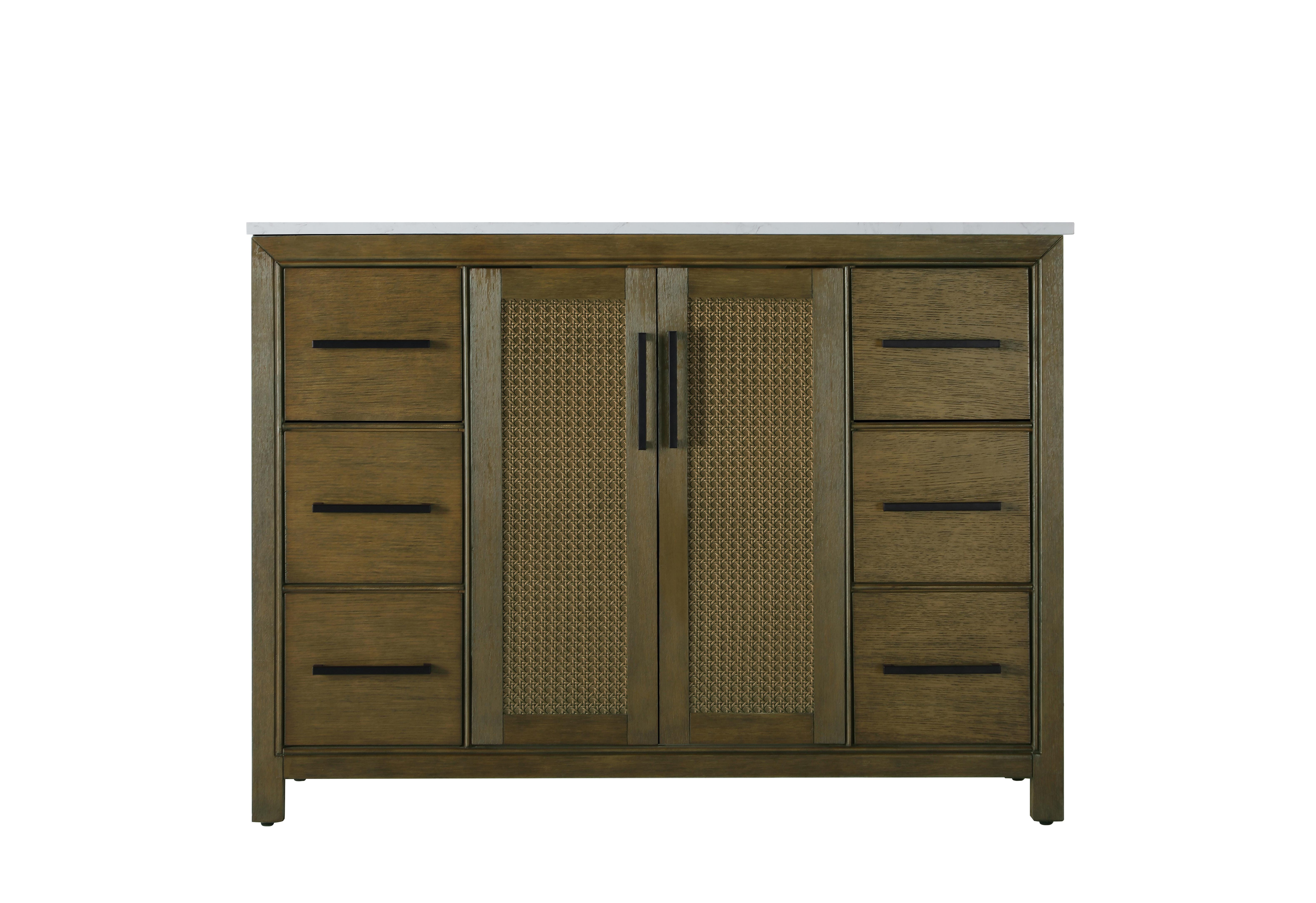 Alina 48" Bathroom Vanity in Hazel Oak - Image 5