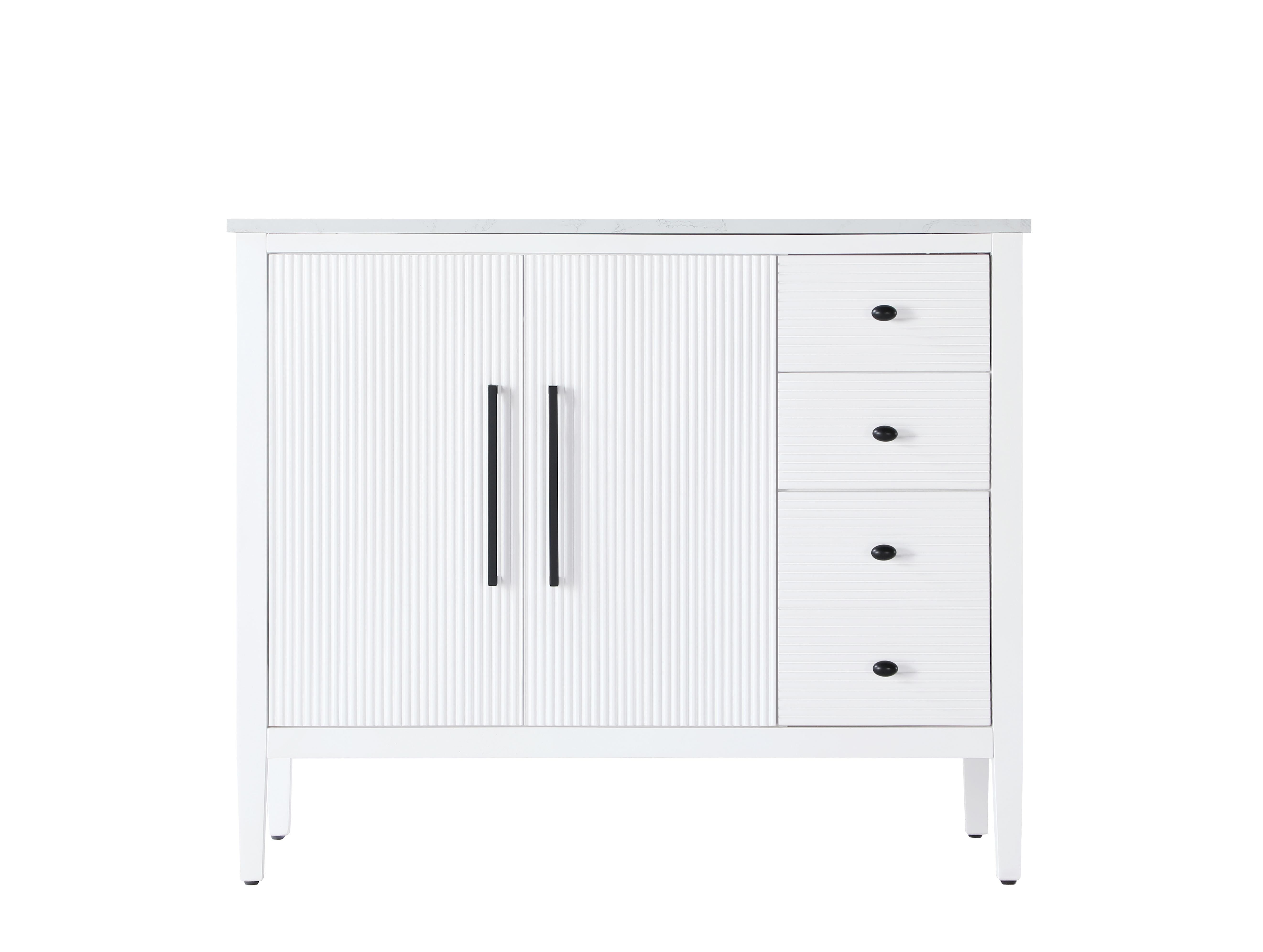 Blakely 42" Bathroom Vanity in White - Image 5