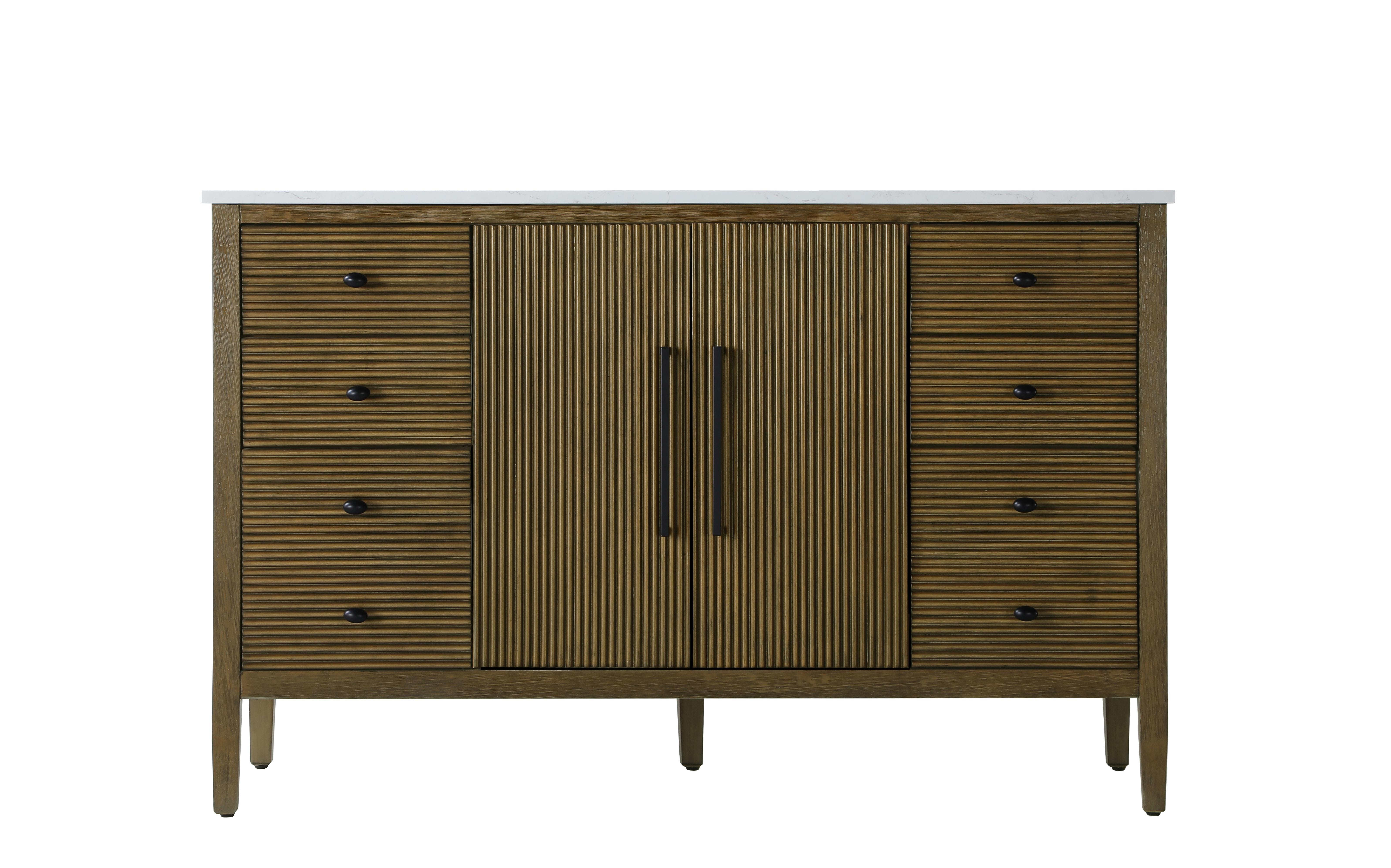 Blakely 54" Bathroom Vanity in Hazel Oak - Image 5