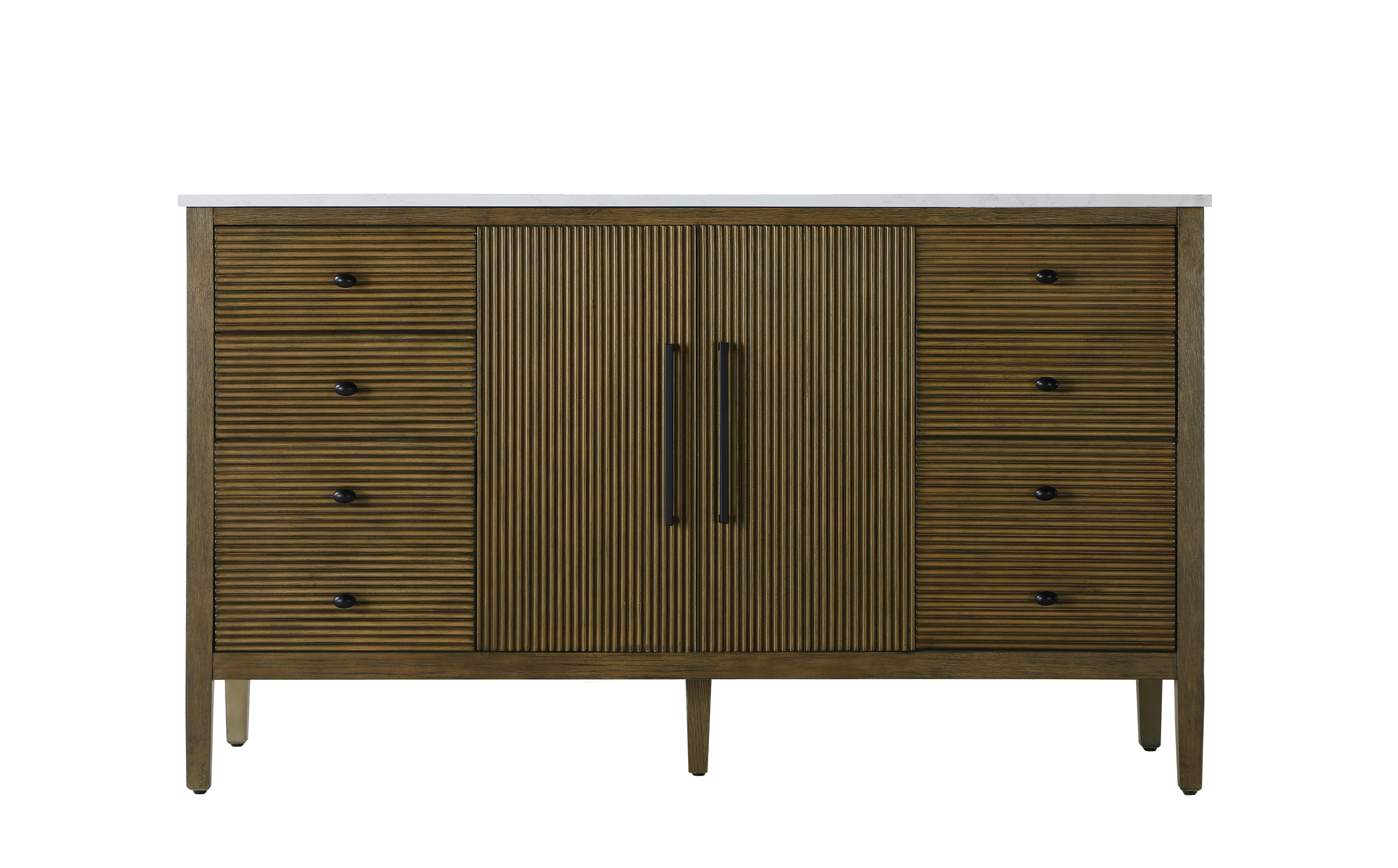 Blakely 60" Bathroom Vanity in Hazel Oak - Image 5