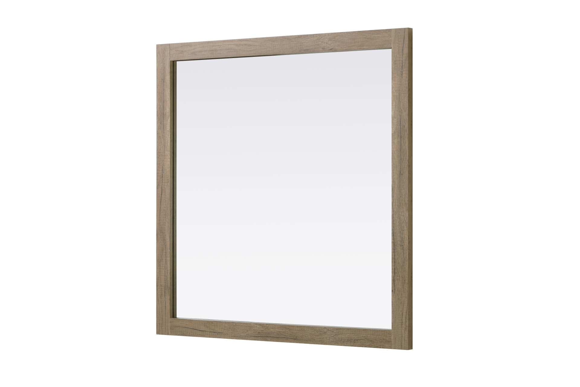Specification Sheet
Dimensions
Width: 36"
Height: 36"
Depth: 1"
Specifications
Assembly Required: No
Distressed Finish: YES
Finish (Color): Natural Oak
Mirror Material: MDF
Frameless: No
Hardware Finish: Nickel
Harware Material: Iron
Mirror Frame Shape: Rectangle
Mirror Hanging Orientation: Vertical and horizontal
Mirror Mounting: Metal hanger
Mirror Type: wall mirror
Product Shape: Square
Product Type: Decorative Mirrors
Product Warranty: 1 year limited
34
Wire Included: No
Shipment type: Oversized Ground - alternate view