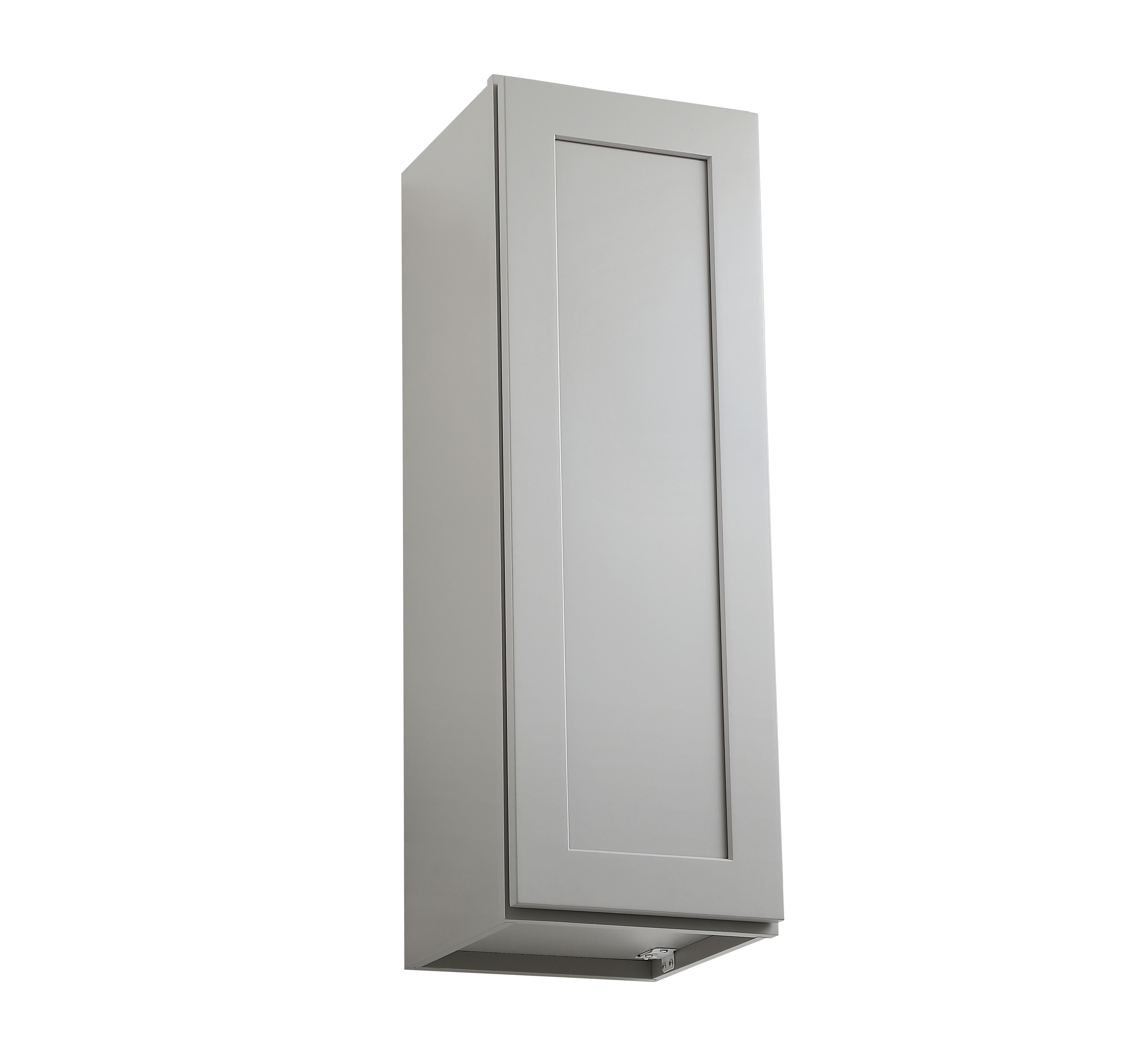 Installation Manual
Specification Sheet
Dimensions
Length: 12"
Width: 12"
Height: 36"
Specifications
Assembly Required: Yes
Distressed Finish: No
Finish (Color): Grey
Rubberwood and Plywood
Product Shape: Rectangle
Product Type: Kitchen Wall Cabinet
Product Warranty: 1 year limited
Weight: 26.57
Wire Included: No
Wood Type: Rubberwood
Shipment type: Small Parcel
Drawers
Drawers Included: No
Shelves
Number of Shelves: 2 - alternate view